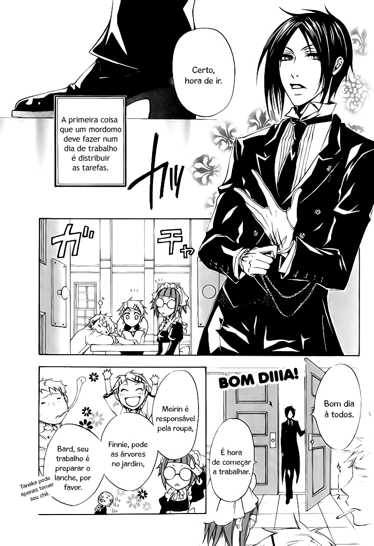 Kuroshitsuji Esse Mordomo, o Mais Ocupado. 第4页