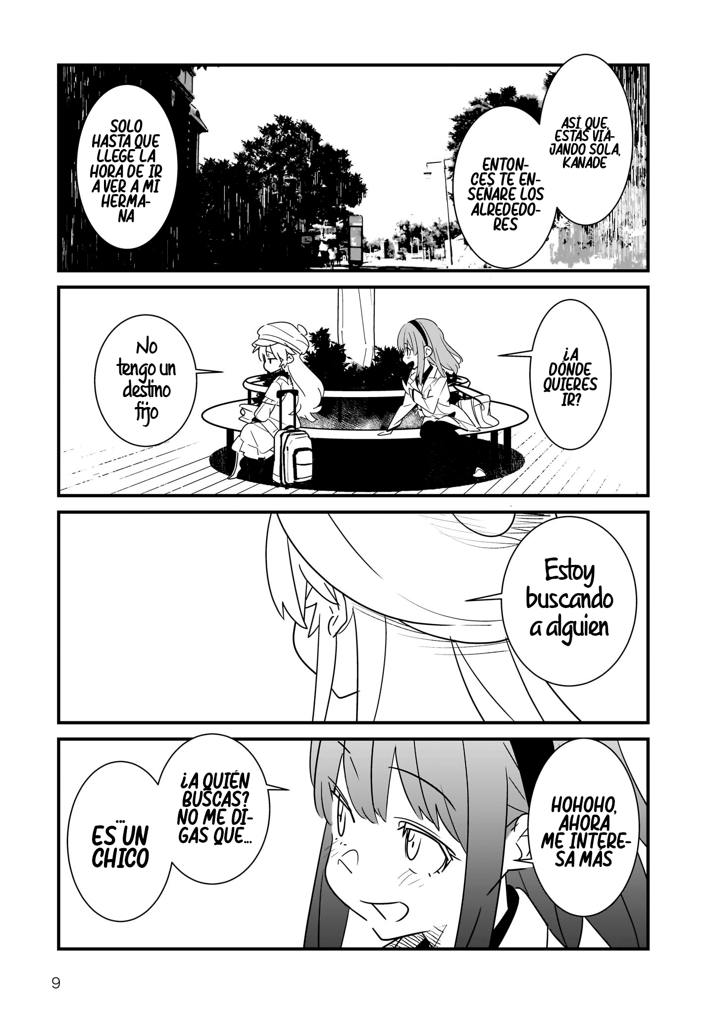 Angel Beats! Spin-off!! Tabisuru Tenshi-chan Angel-chan inicia su viaje 第9页