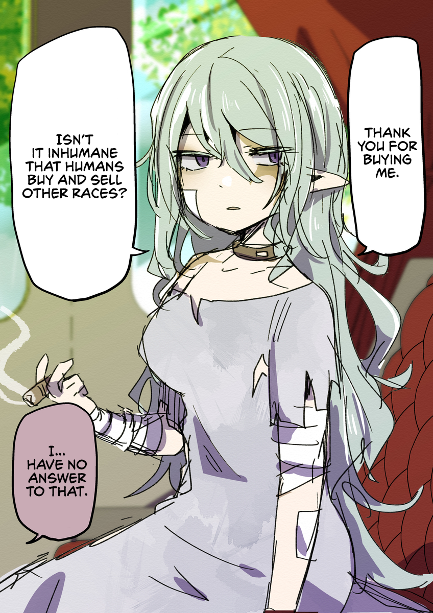 Shijou de Katta Dorei Elf ni Oratsukareru 第1页