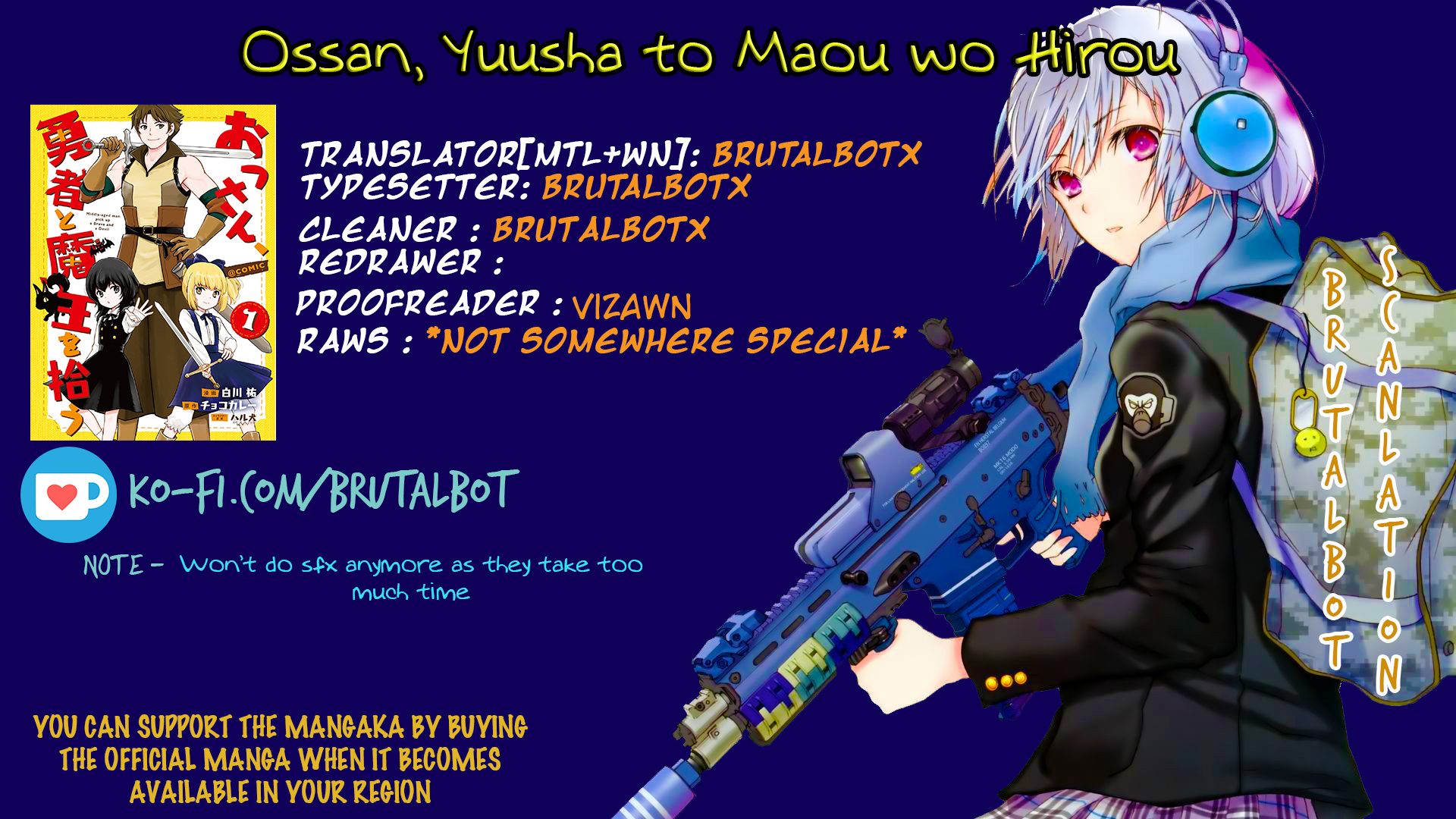 Ossan, Yuusha to Maou wo Hirou Vol. 1 Ch. 1.2 第1页