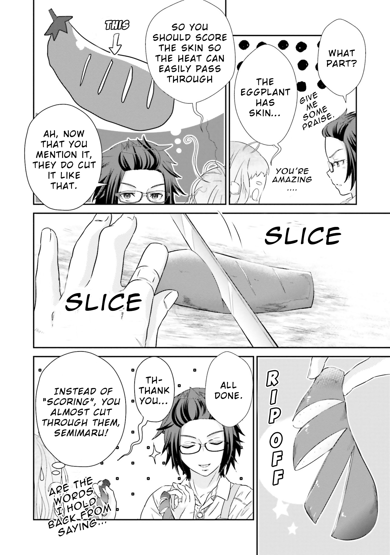Kimi ga Shinanai Hi no Gohan Miso Soup Based Soumen With Deep-Fried and Grilled Eggplants 第22页