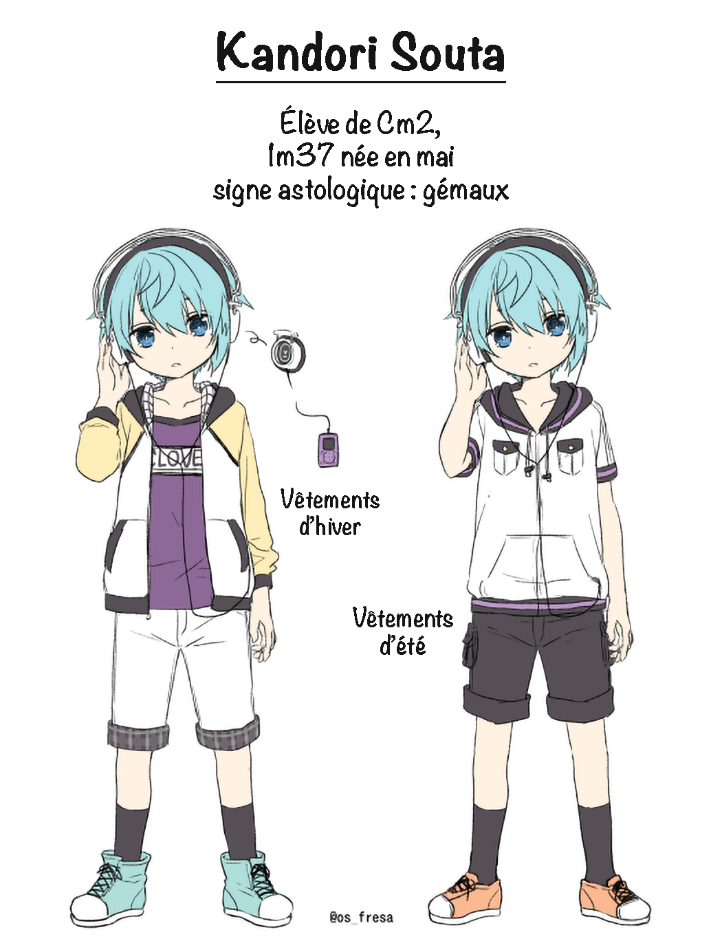 Nei to Souta no Petite Manga Présentation des personnages bonus 第3页