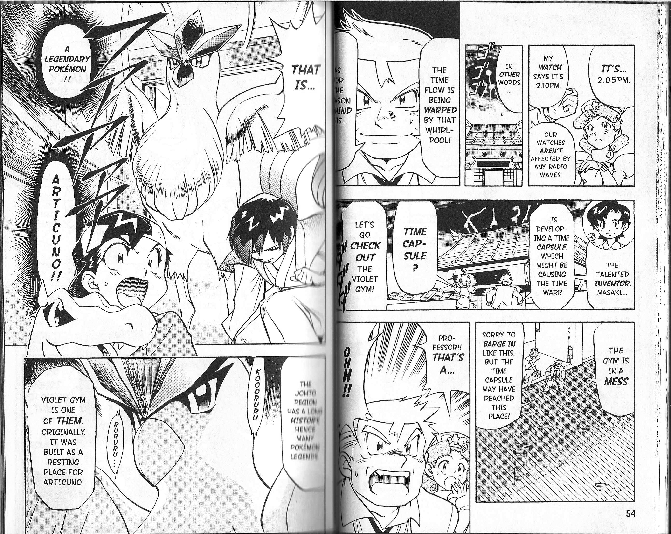 Pokémon Gold & Silver: The Golden Boys The Legendary Pokémon Appears!! 第3页