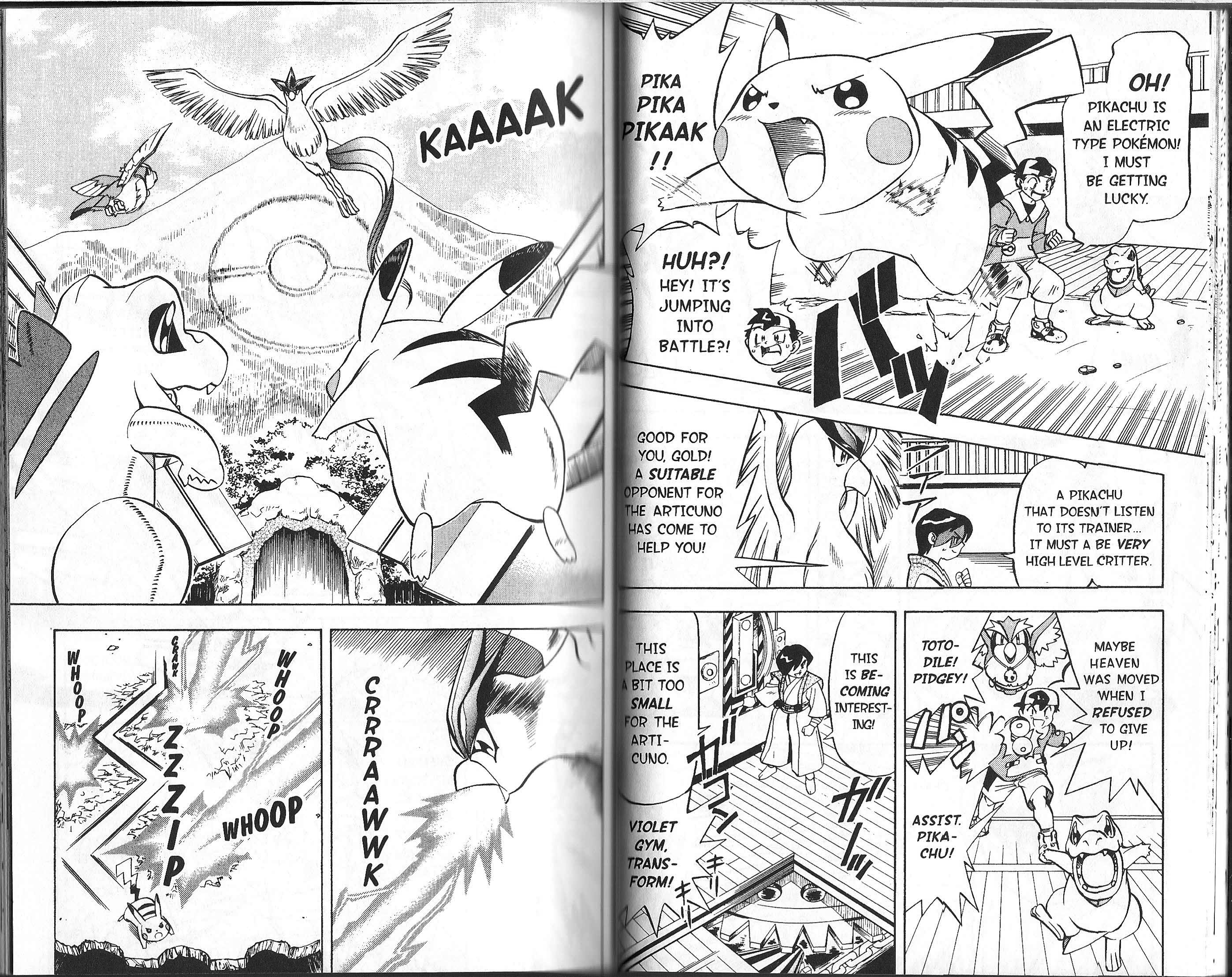 Pokémon Gold & Silver: The Golden Boys The Legendary Pokémon Appears!! 第7页