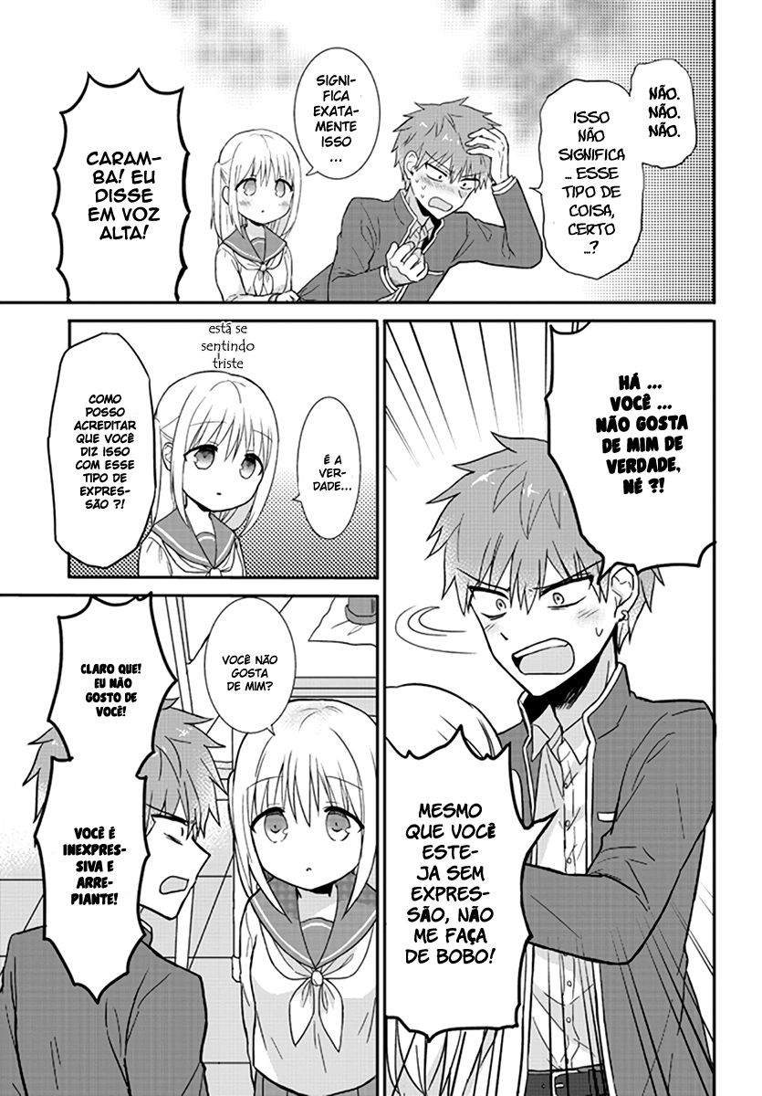 Kao ni Denai Kashiwada-san to Kao ni Deru Oota-kun Pesoas Expressivas e Inexpressivas 第9页