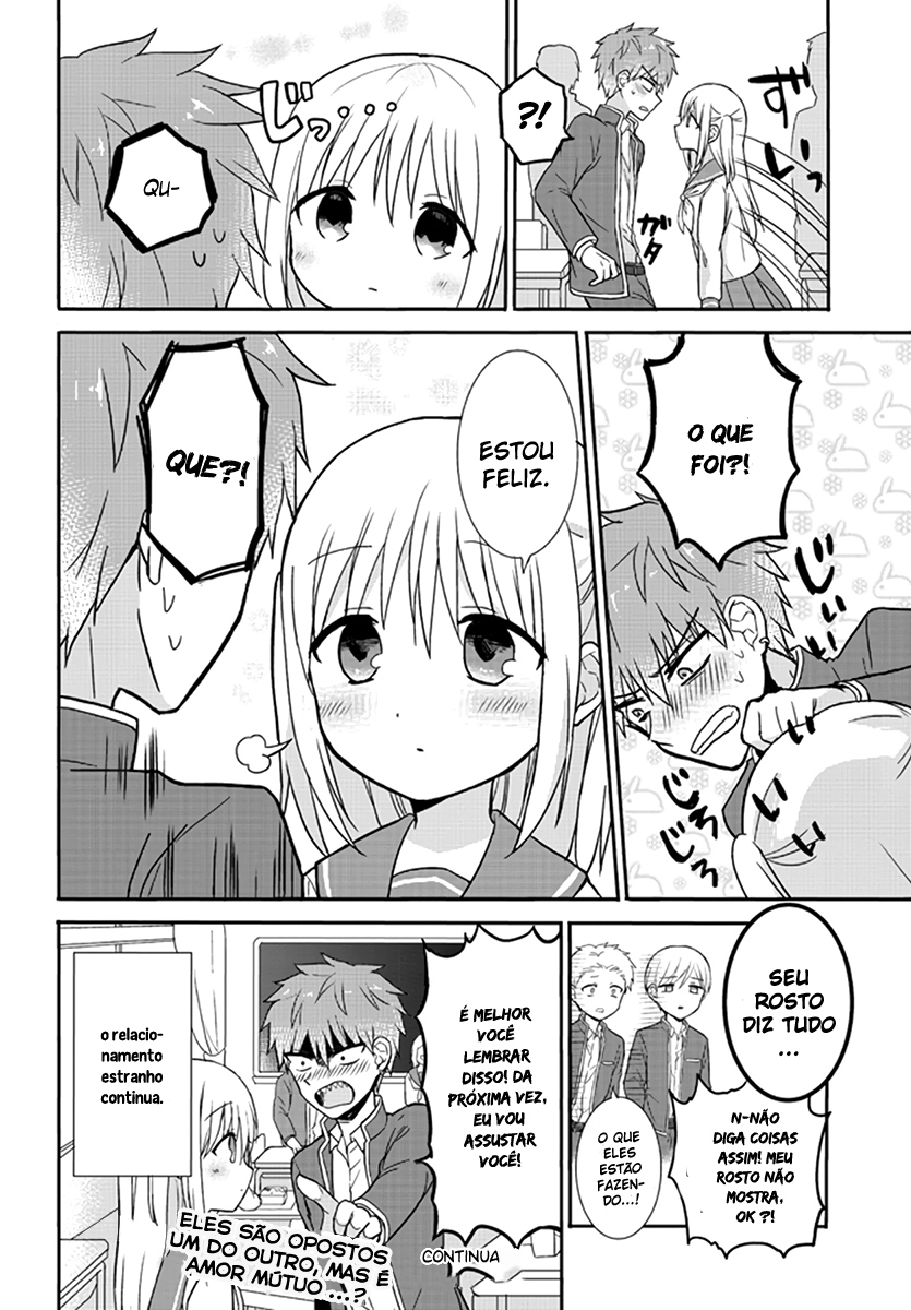 Kao ni Denai Kashiwada-san to Kao ni Deru Oota-kun Pesoas Expressivas e Inexpressivas 第10页