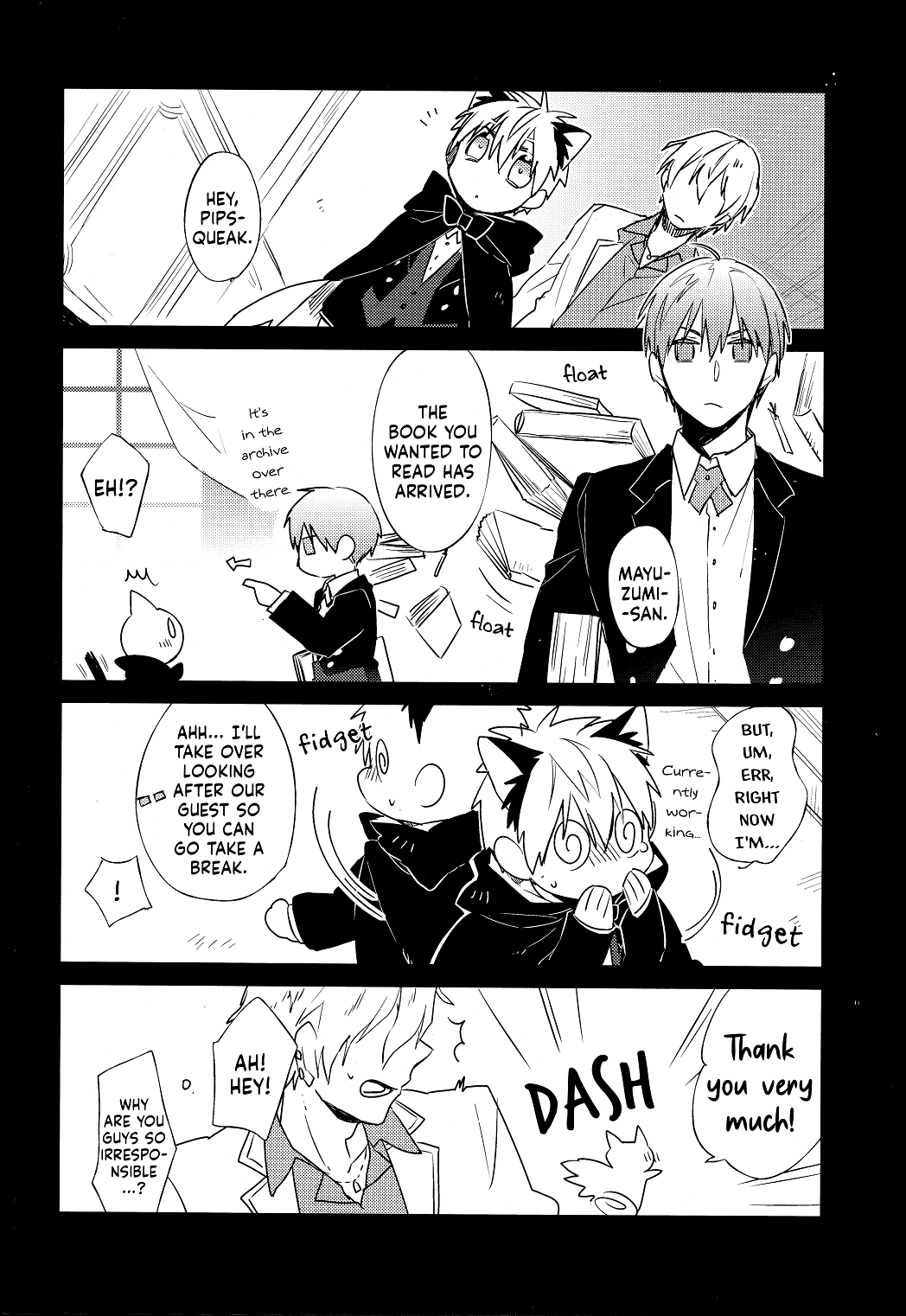 Kuroko no Basket - Nekomimi Haunted (Doujinshi) Oneshot 第12页