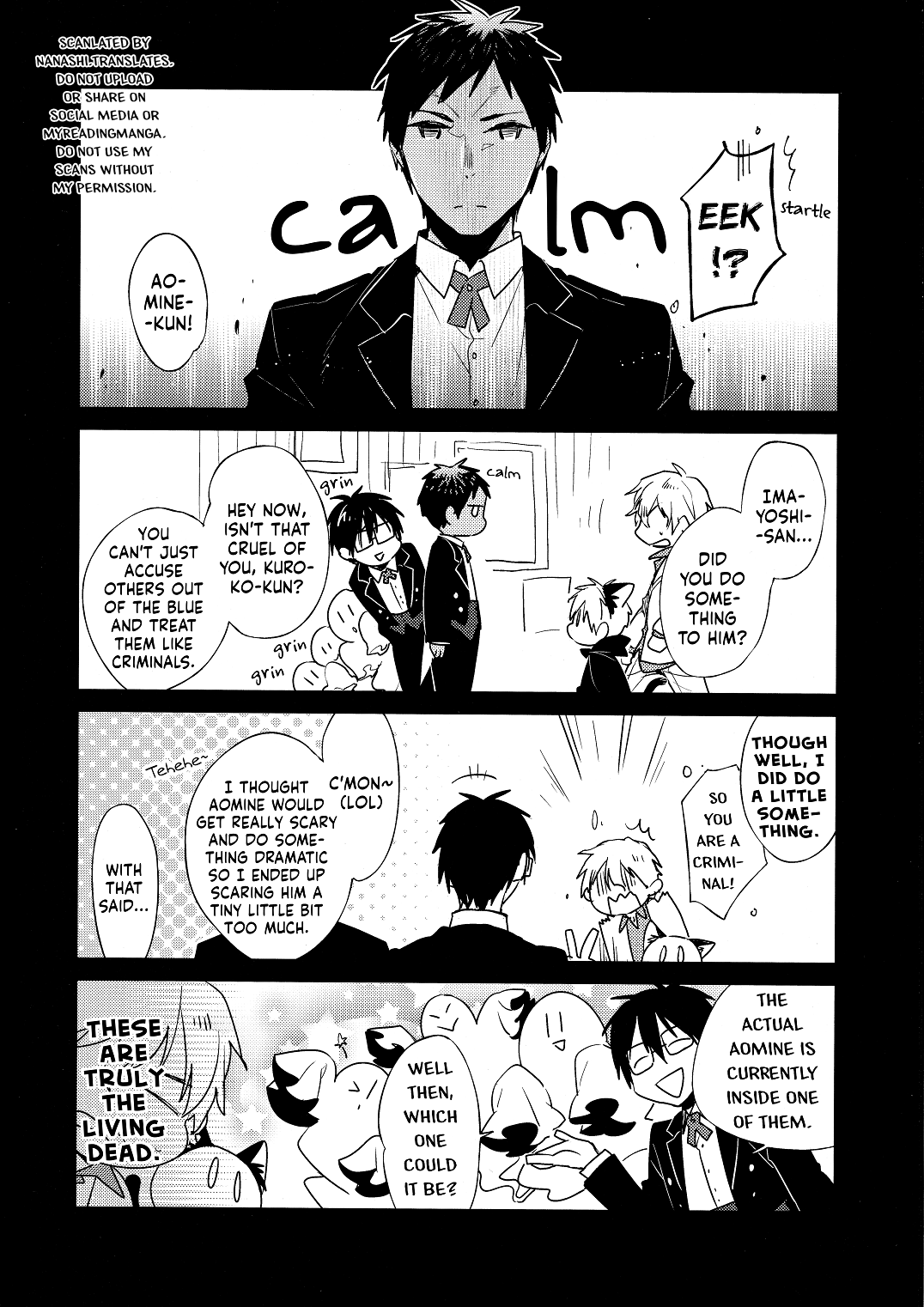 Kuroko no Basket - Nekomimi Haunted (Doujinshi) Oneshot 第10页