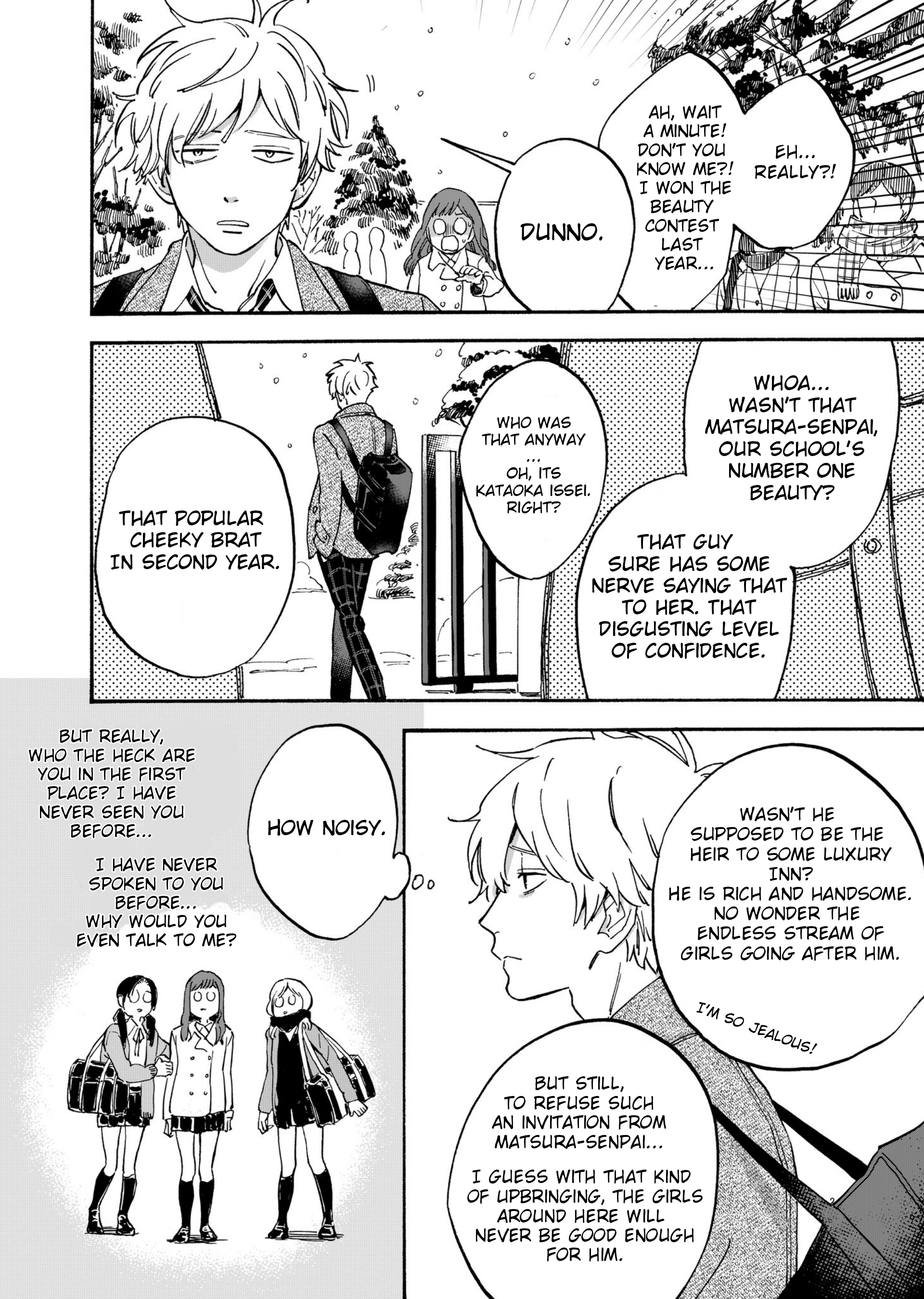 Batsu Ichi Arasaa Joshi to Danshi Kokosei 第4页