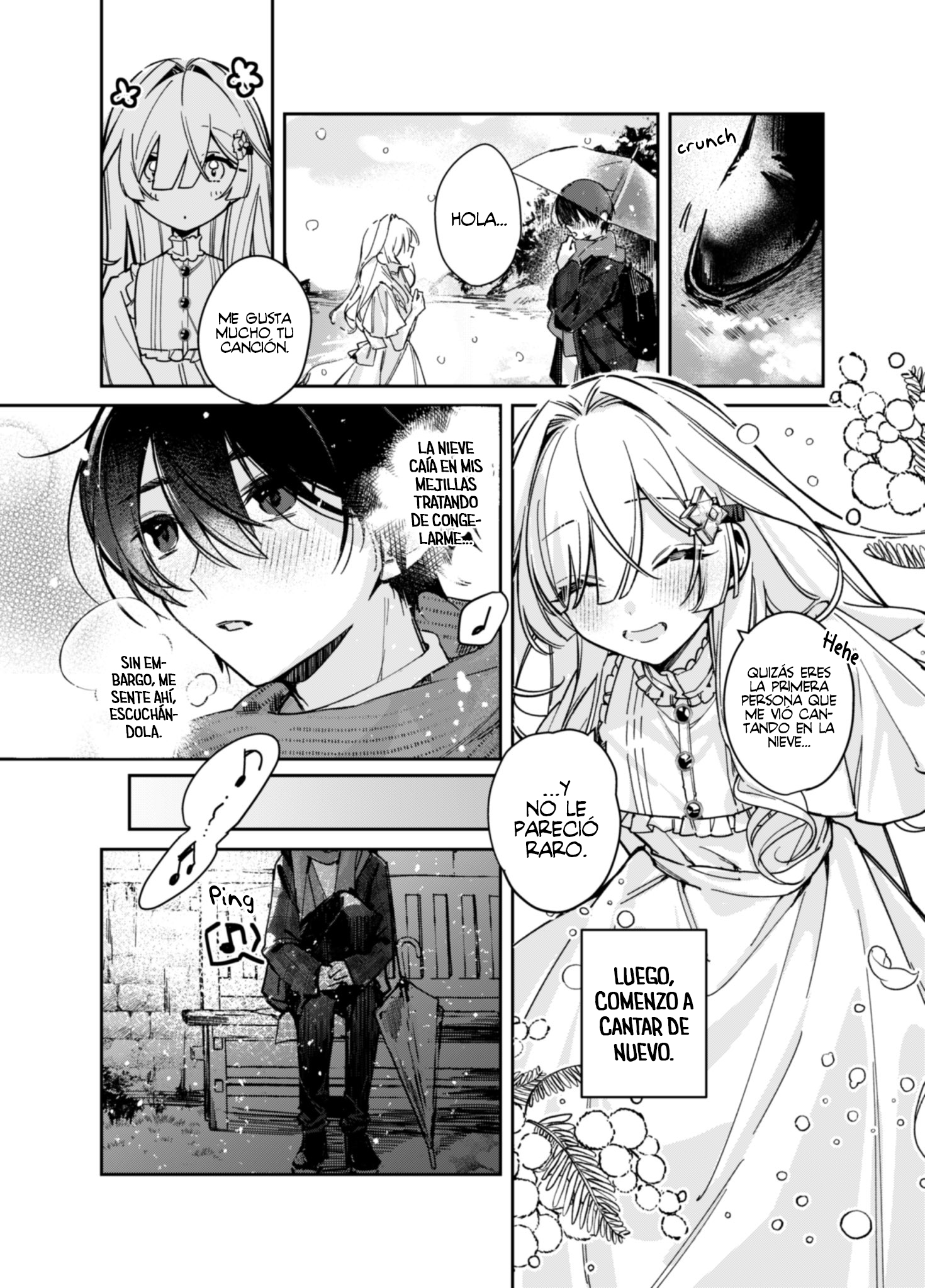 A Girl Who Only Appears on Snowy Days 第4页