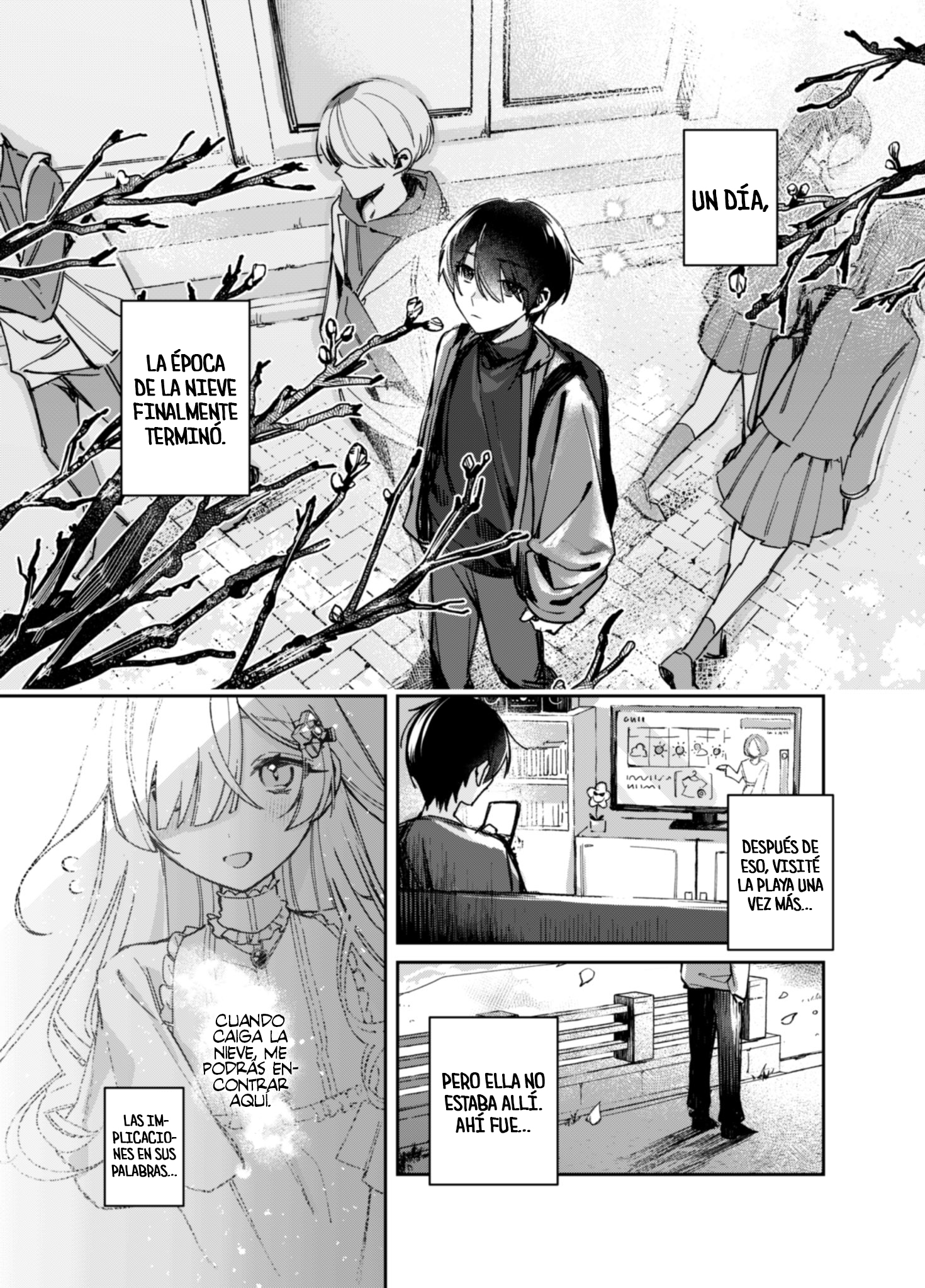 A Girl Who Only Appears on Snowy Days 第8页