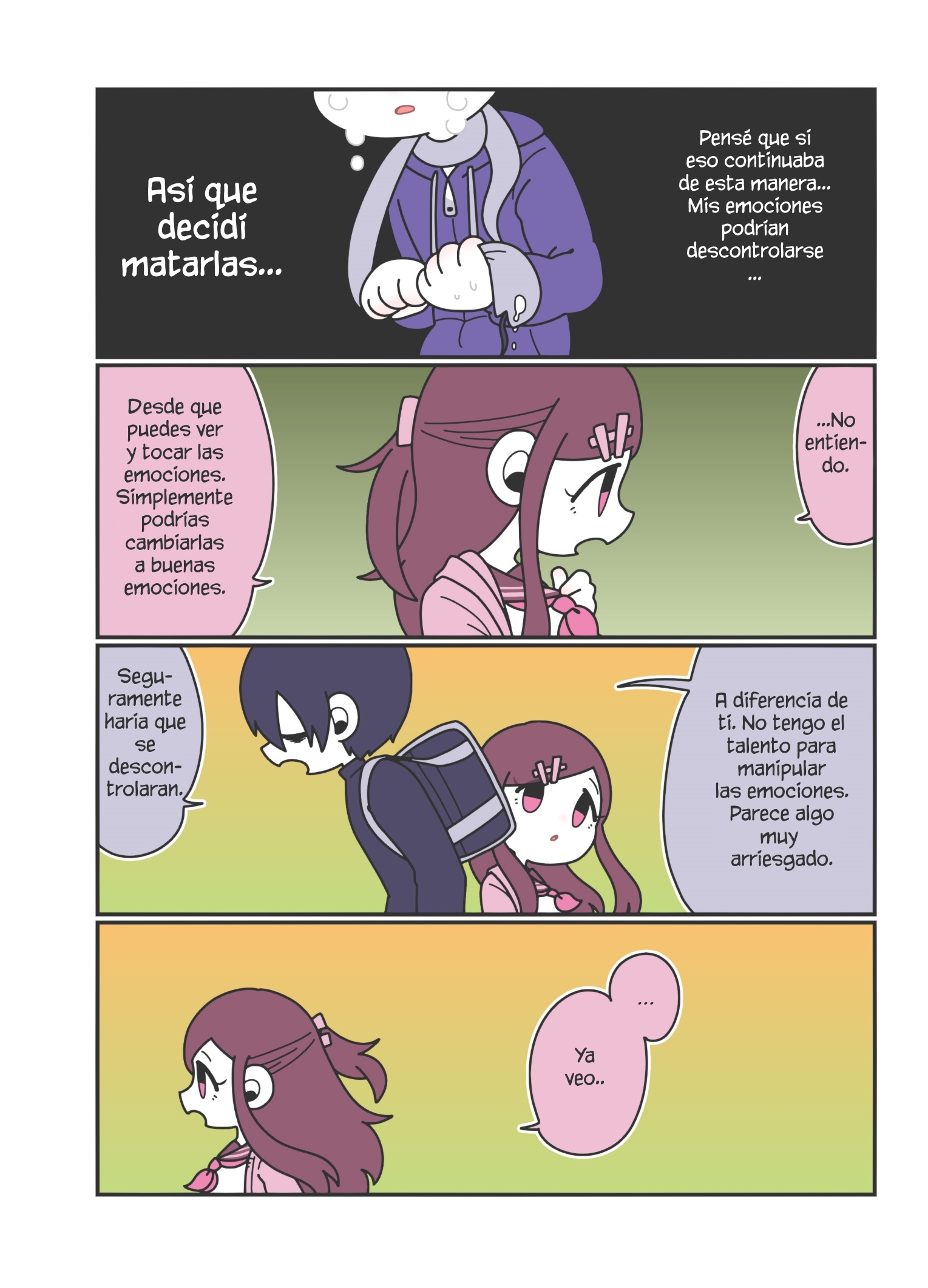 The Girl Who Could See Emotions Oneshot 第8页