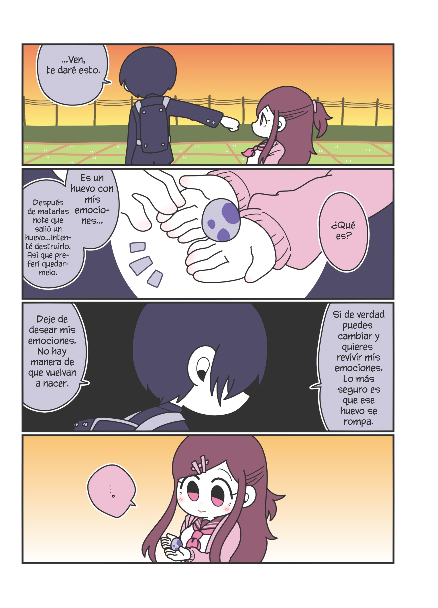 The Girl Who Could See Emotions Oneshot 第9页