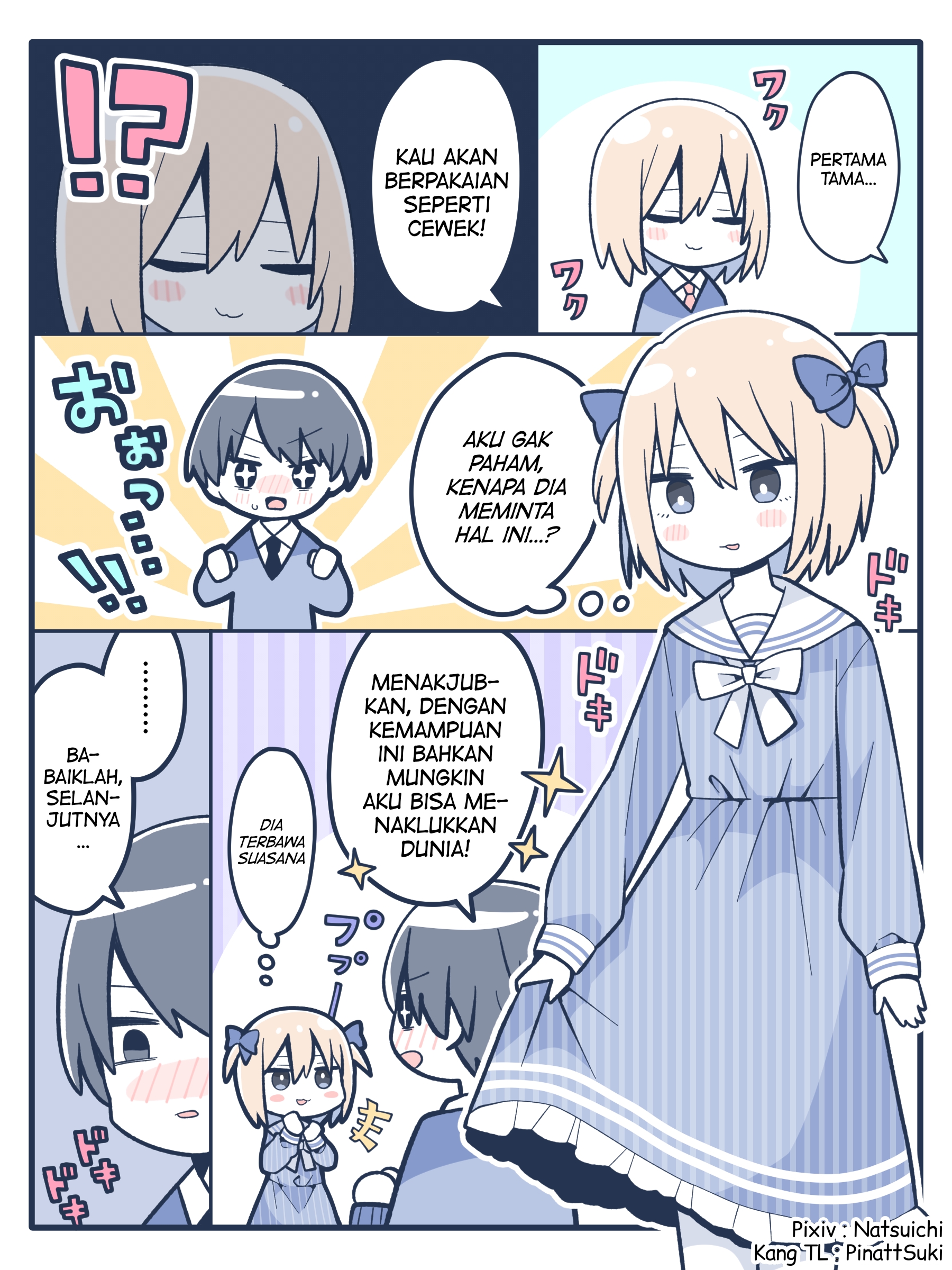 Crossdressing While Pretending To Be Hypnotized 第2页