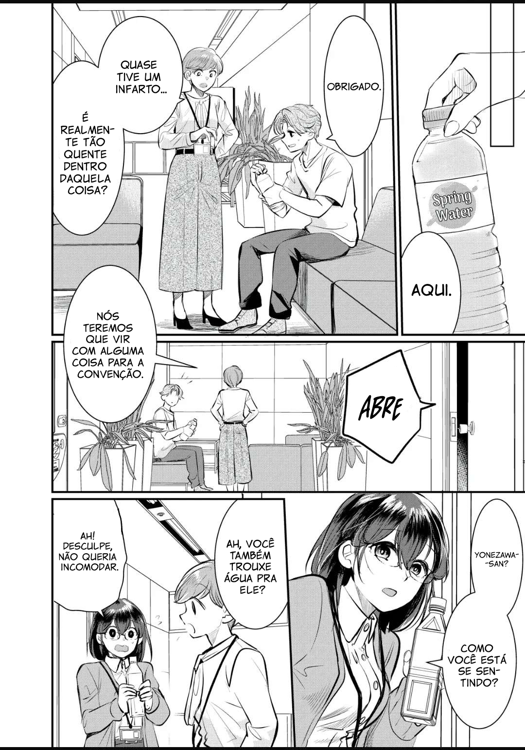 Yonezawa-san Is Done Being Human Um Vislumbre 第9页