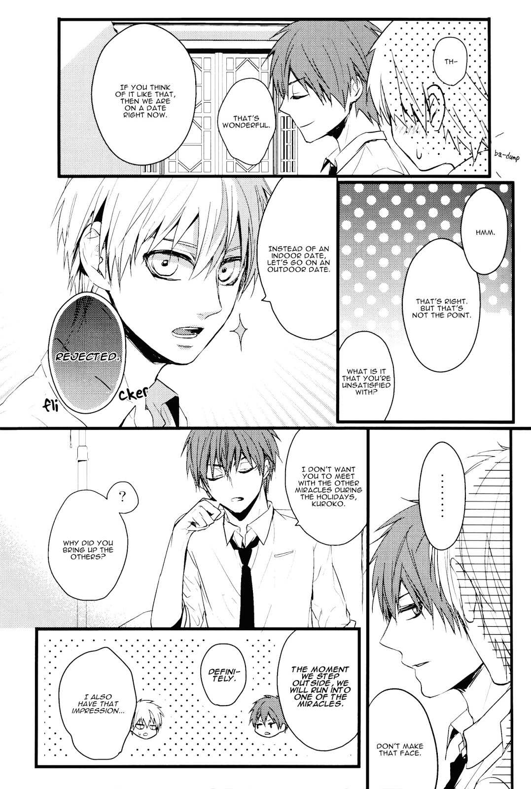 Kuroko no Basket - Natsu no Hate (Doujinshi) 第8页