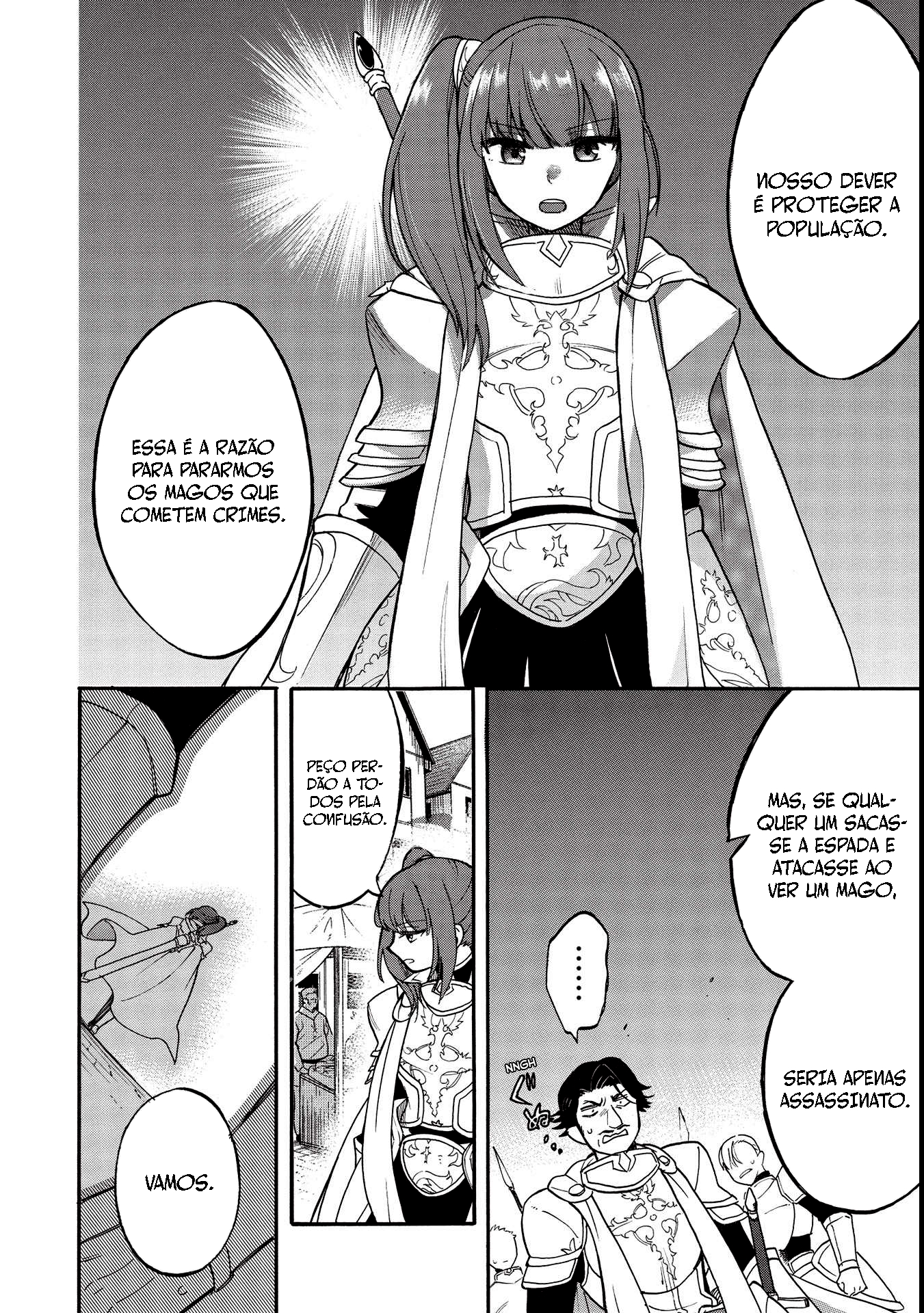 Akuyuu no Ore ga Ponkotsu Kishi o Miterarenain da ga, Dou Sewa o Yakya Ii?: Madome Gaiden O dilema de um vilão: Como não interferir demais na vida de uma cavaleira sagrada desastrada 第18页