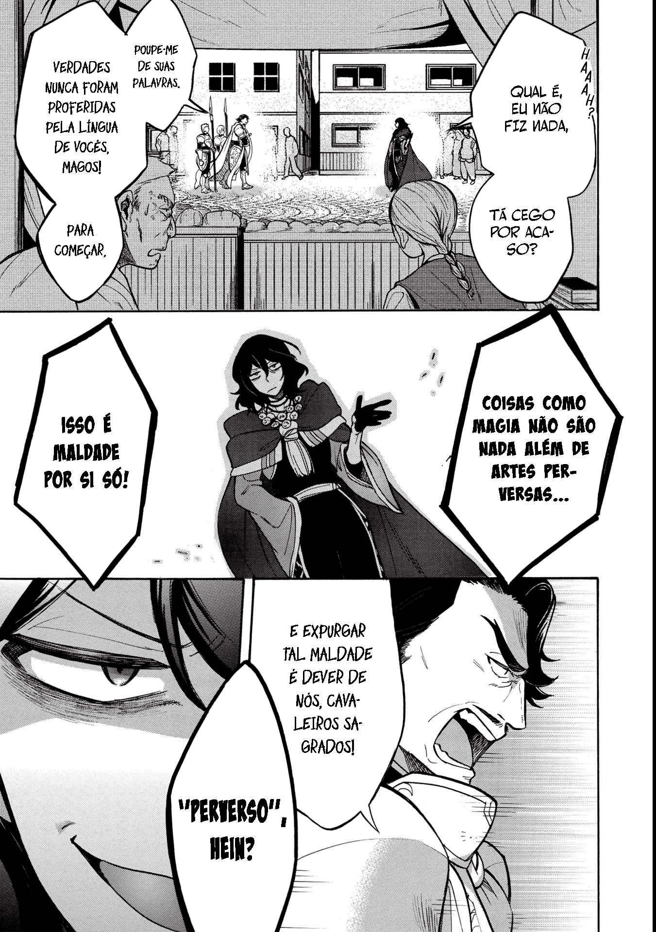 Akuyuu no Ore ga Ponkotsu Kishi o Miterarenain da ga, Dou Sewa o Yakya Ii?: Madome Gaiden O dilema de um vilão: Como não interferir demais na vida de uma cavaleira sagrada desastrada 第10页