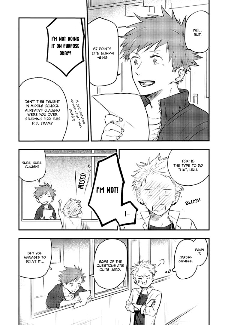Sahara-sensei to Toki-kun Let's eat together 第8页