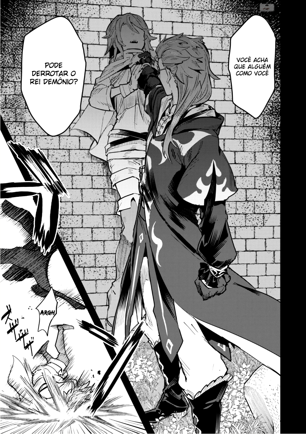"Omae Gotoki ga Maou ni Kateru to Omouna" to Yuusha Party wo Tsuihou sareta node, Outo de Kimama ni Kurashitai the Comic A maldição abençoada 第11页