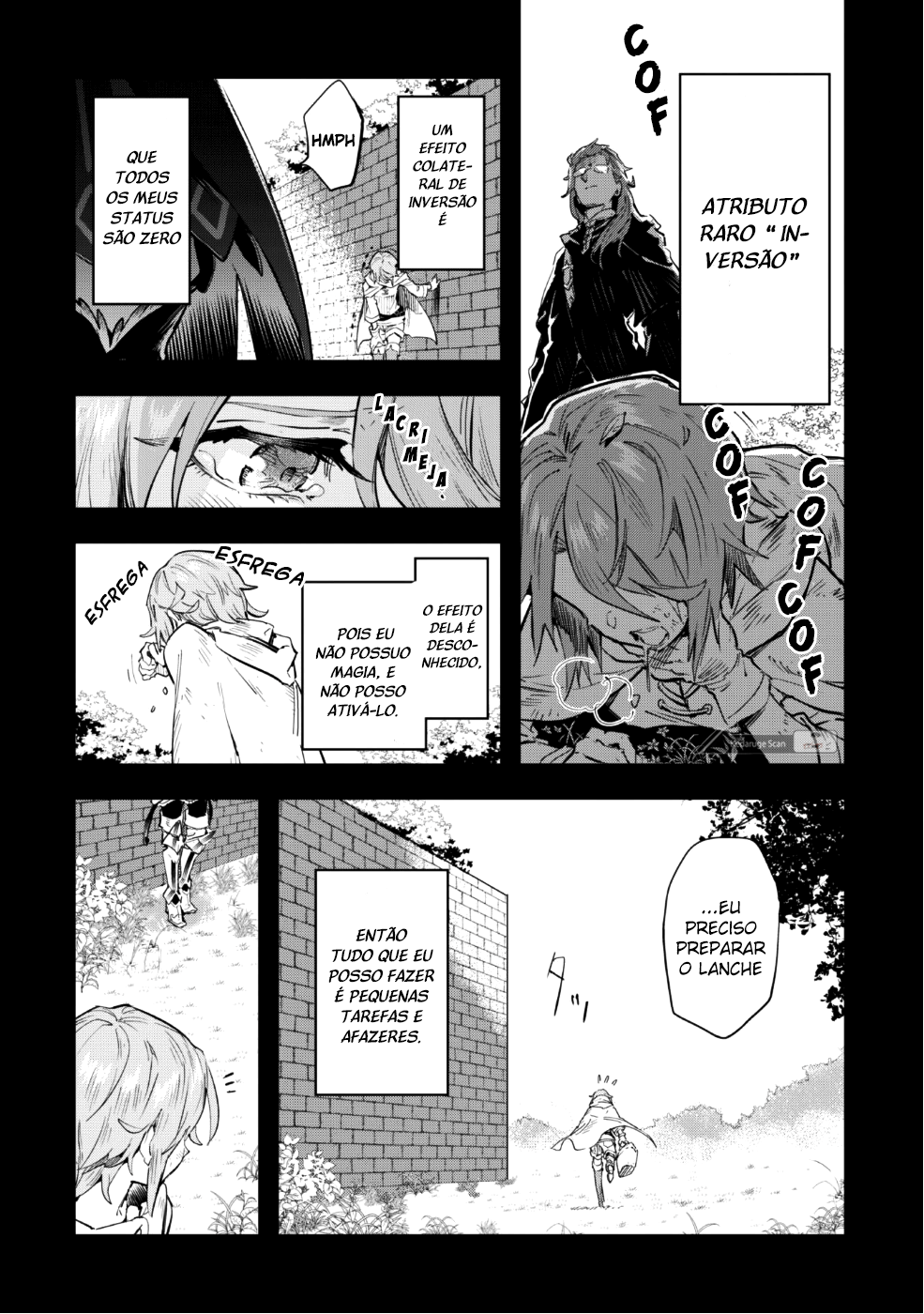 "Omae Gotoki ga Maou ni Kateru to Omouna" to Yuusha Party wo Tsuihou sareta node, Outo de Kimama ni Kurashitai the Comic A maldição abençoada 第12页
