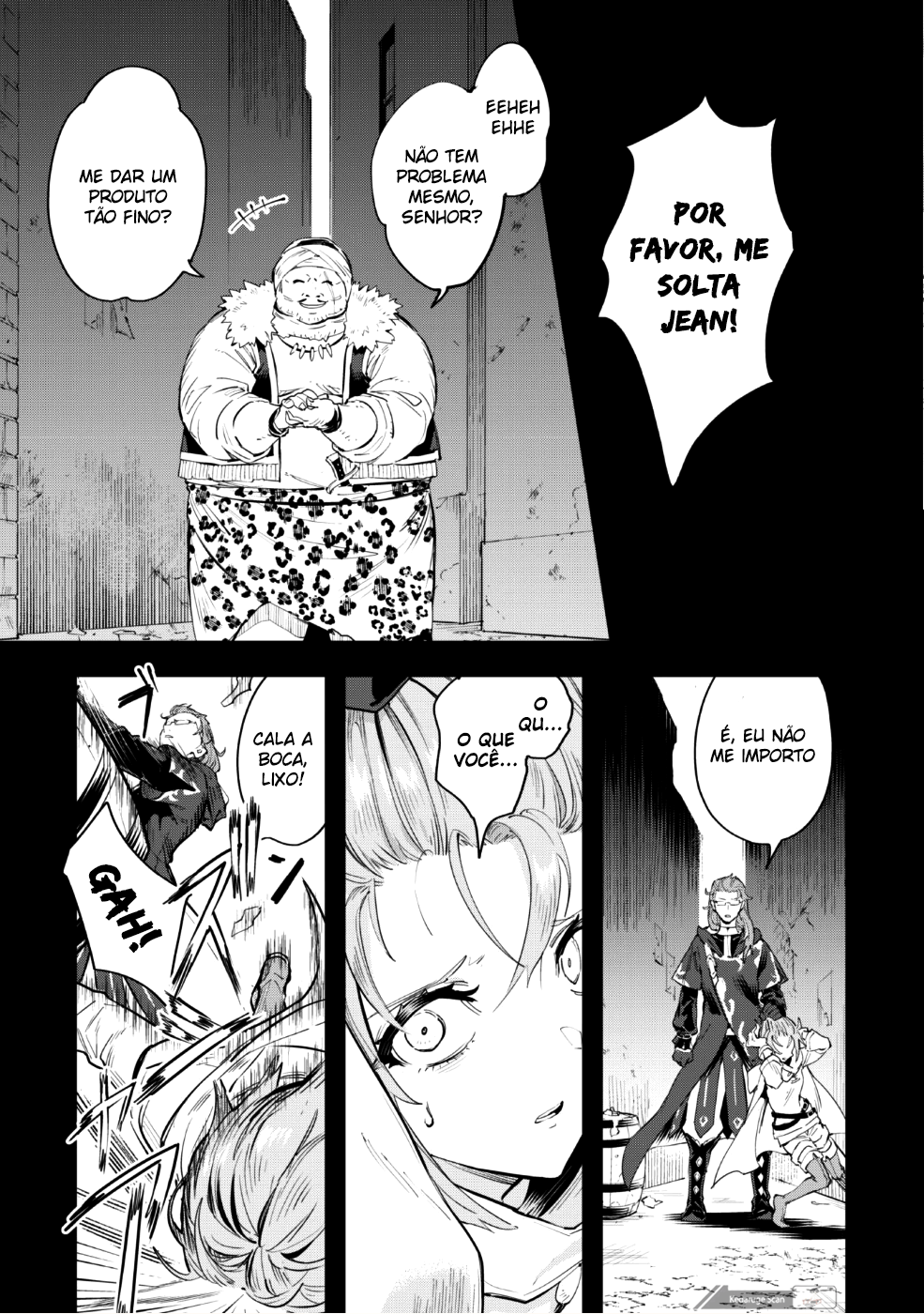 "Omae Gotoki ga Maou ni Kateru to Omouna" to Yuusha Party wo Tsuihou sareta node, Outo de Kimama ni Kurashitai the Comic A maldição abençoada 第15页
