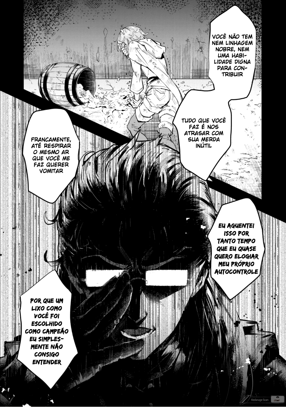 "Omae Gotoki ga Maou ni Kateru to Omouna" to Yuusha Party wo Tsuihou sareta node, Outo de Kimama ni Kurashitai the Comic A maldição abençoada 第16页
