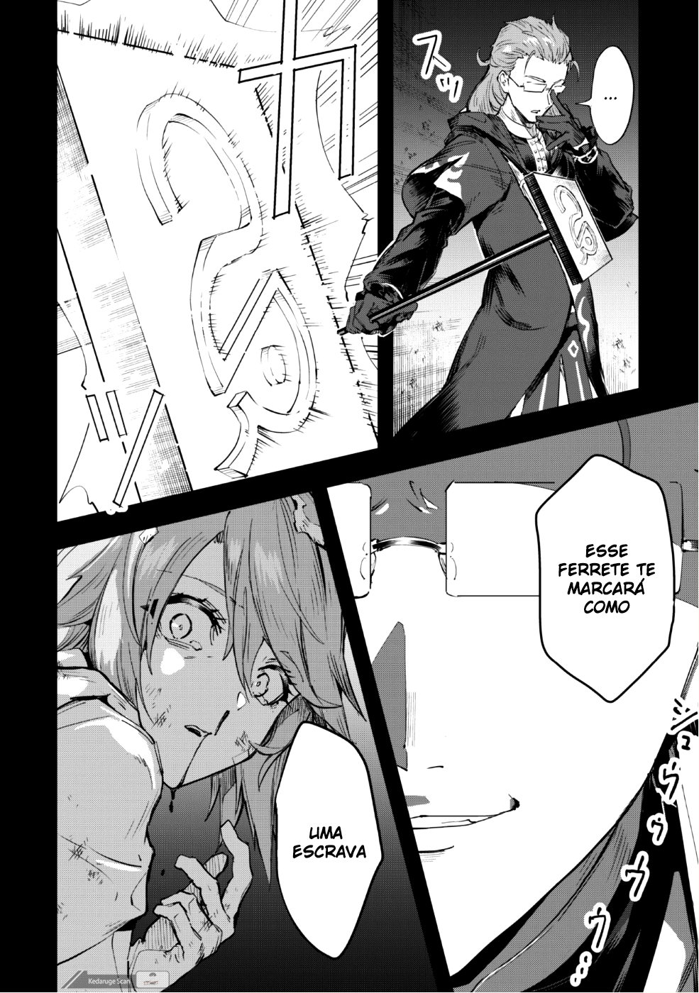 "Omae Gotoki ga Maou ni Kateru to Omouna" to Yuusha Party wo Tsuihou sareta node, Outo de Kimama ni Kurashitai the Comic A maldição abençoada 第18页