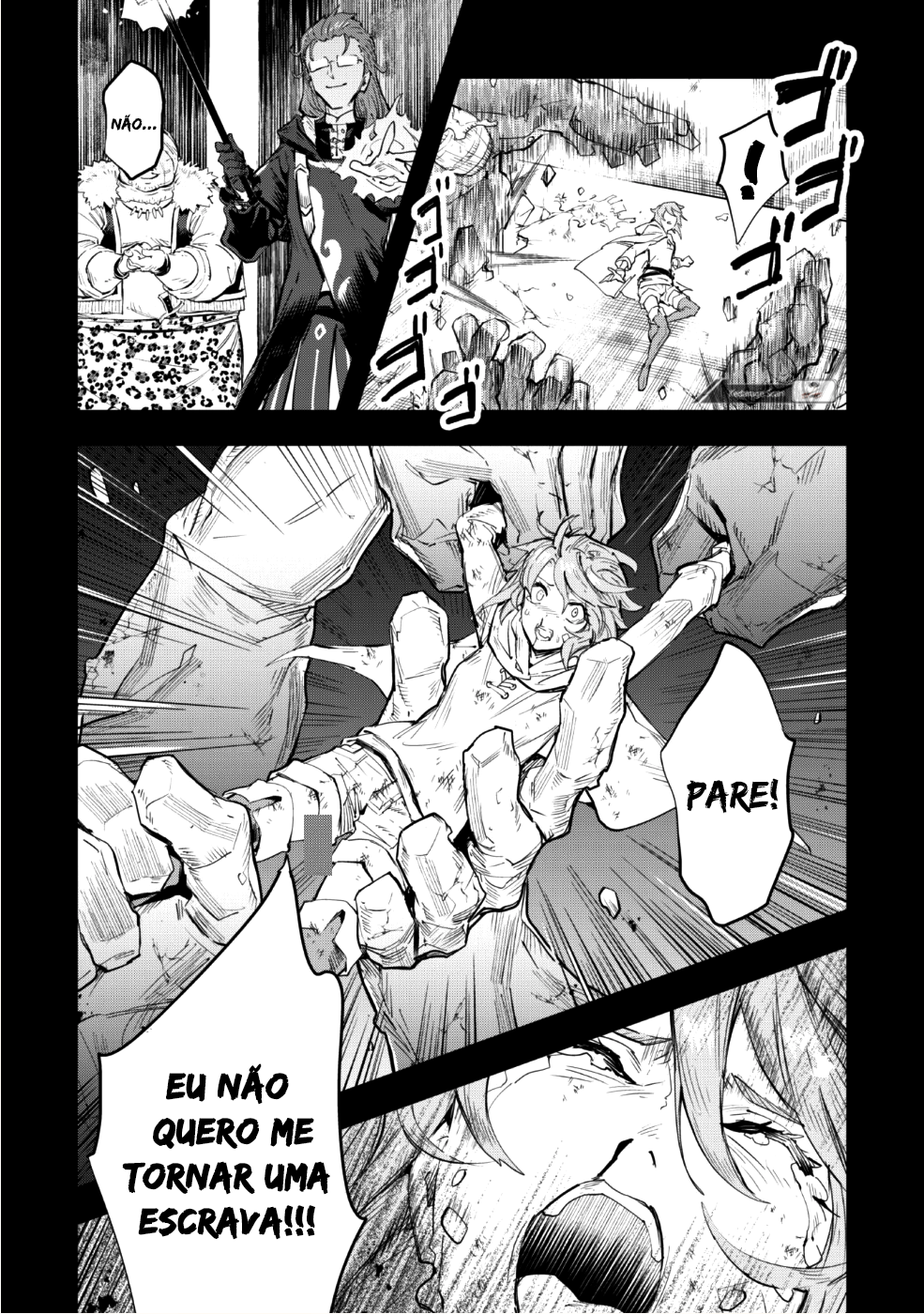 "Omae Gotoki ga Maou ni Kateru to Omouna" to Yuusha Party wo Tsuihou sareta node, Outo de Kimama ni Kurashitai the Comic A maldição abençoada 第19页