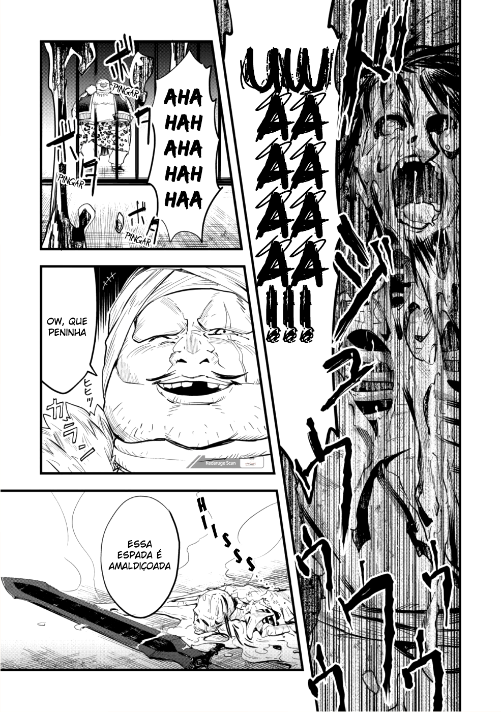 "Omae Gotoki ga Maou ni Kateru to Omouna" to Yuusha Party wo Tsuihou sareta node, Outo de Kimama ni Kurashitai the Comic A maldição abençoada 第26页