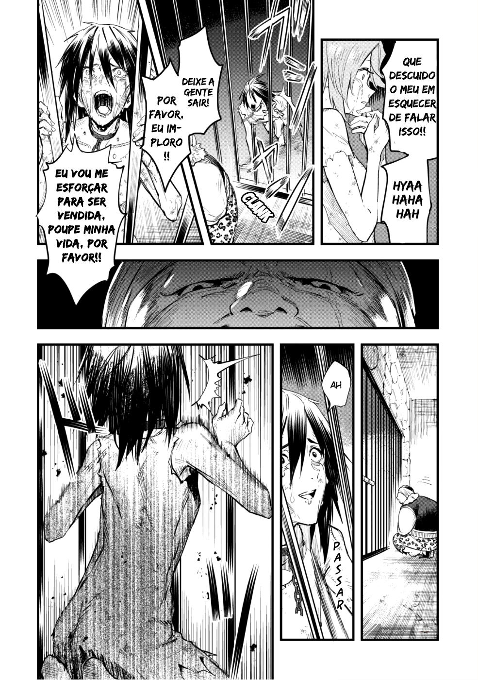 "Omae Gotoki ga Maou ni Kateru to Omouna" to Yuusha Party wo Tsuihou sareta node, Outo de Kimama ni Kurashitai the Comic A maldição abençoada 第27页