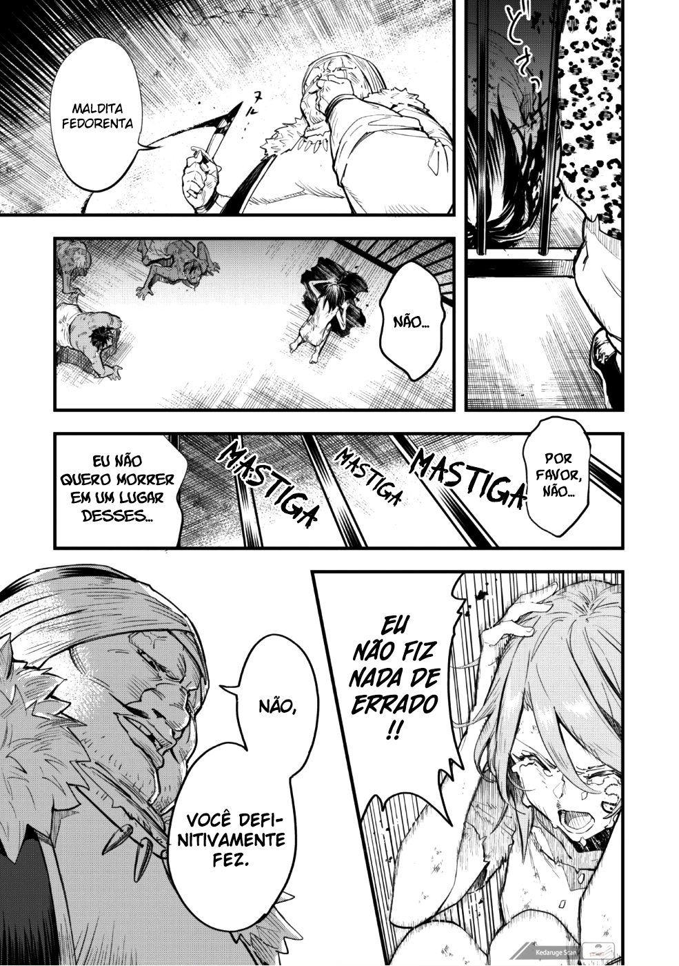"Omae Gotoki ga Maou ni Kateru to Omouna" to Yuusha Party wo Tsuihou sareta node, Outo de Kimama ni Kurashitai the Comic A maldição abençoada 第28页