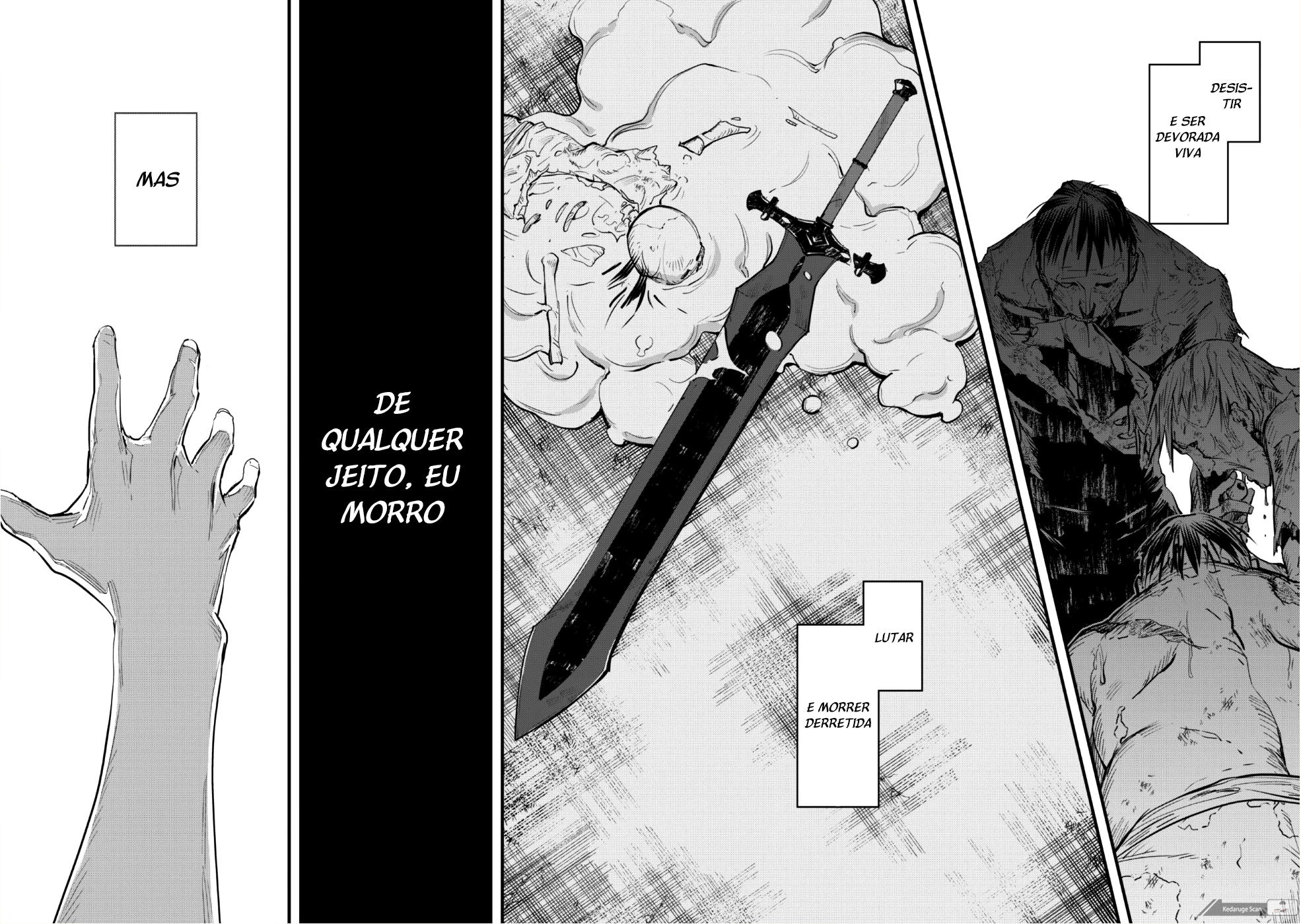 "Omae Gotoki ga Maou ni Kateru to Omouna" to Yuusha Party wo Tsuihou sareta node, Outo de Kimama ni Kurashitai the Comic A maldição abençoada 第31页