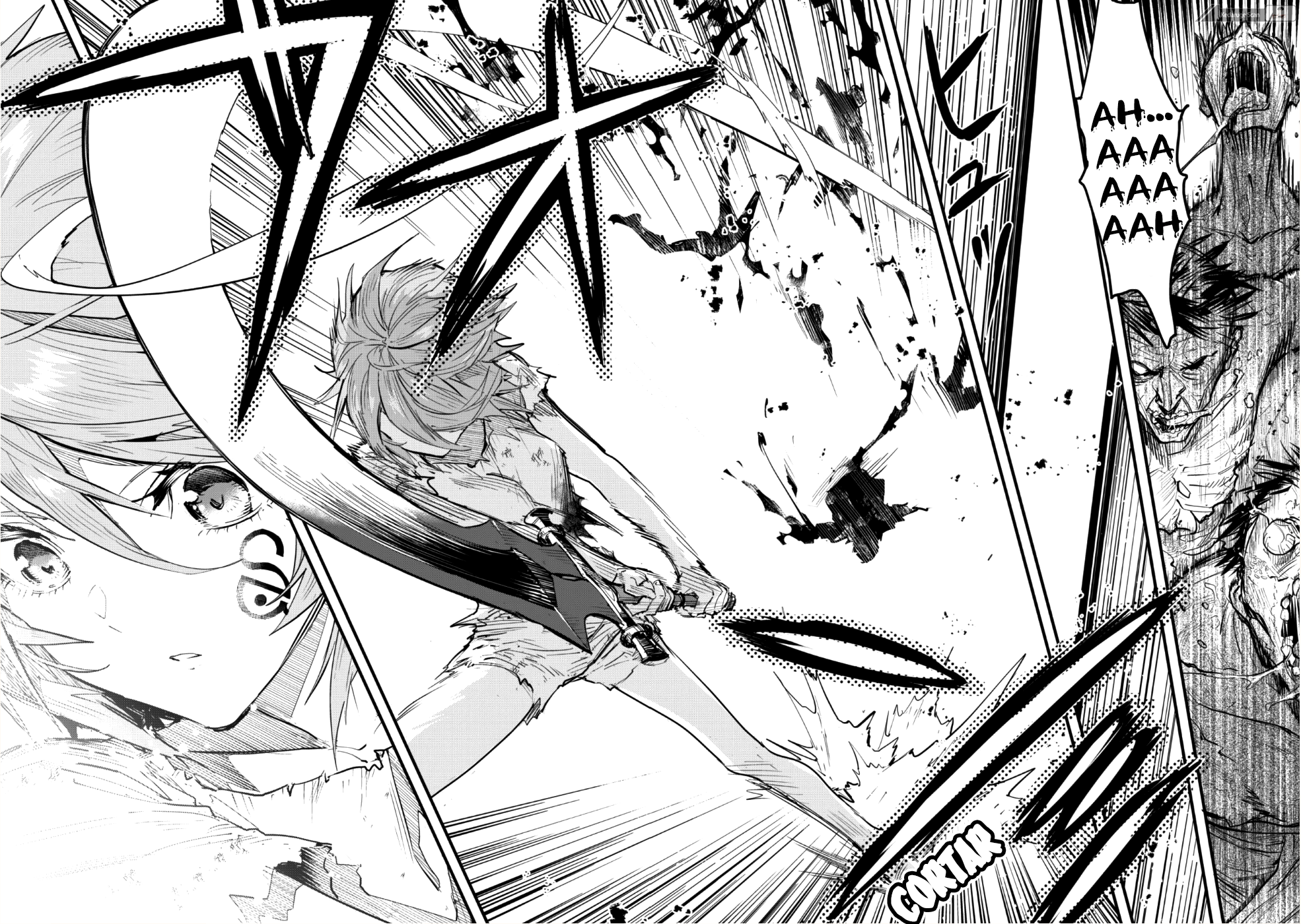 "Omae Gotoki ga Maou ni Kateru to Omouna" to Yuusha Party wo Tsuihou sareta node, Outo de Kimama ni Kurashitai the Comic A maldição abençoada 第38页
