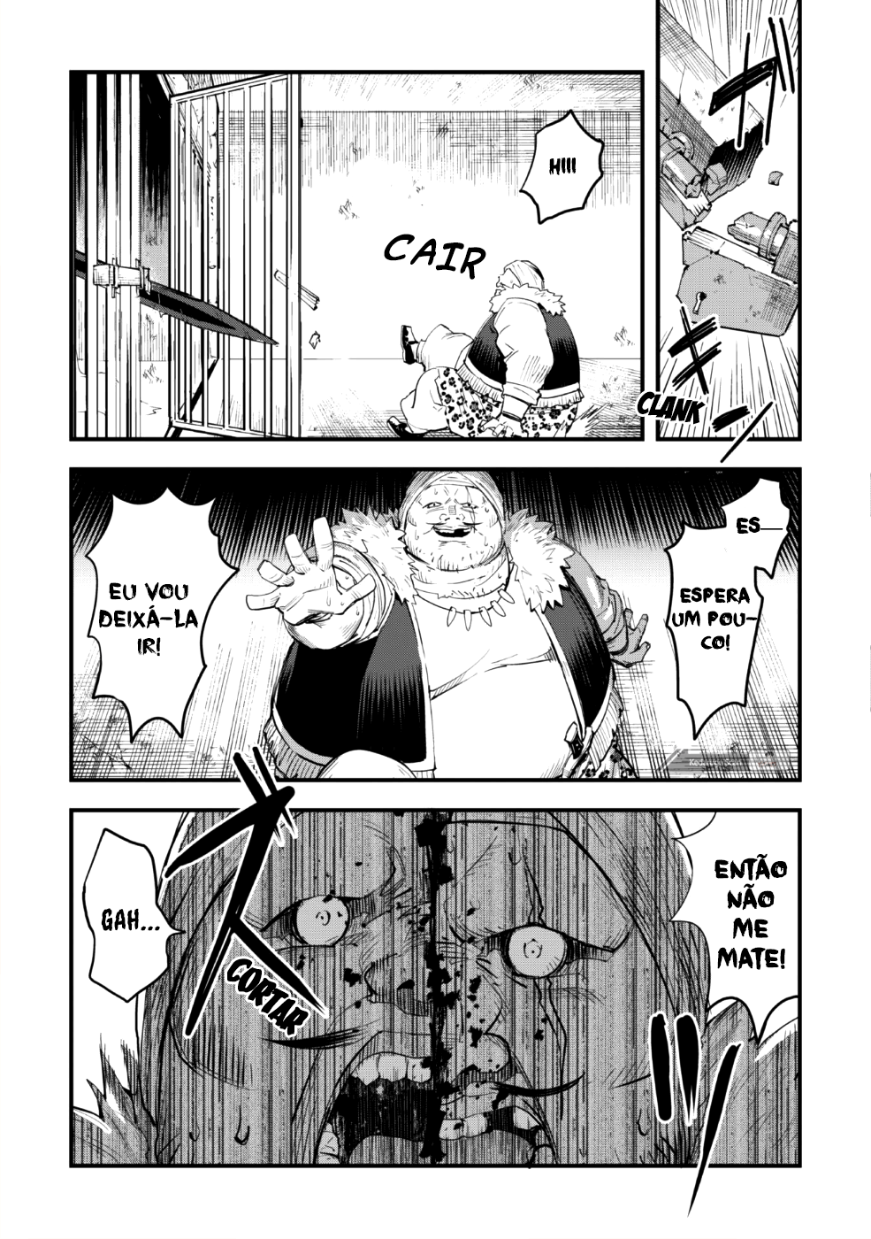 "Omae Gotoki ga Maou ni Kateru to Omouna" to Yuusha Party wo Tsuihou sareta node, Outo de Kimama ni Kurashitai the Comic A maldição abençoada 第40页