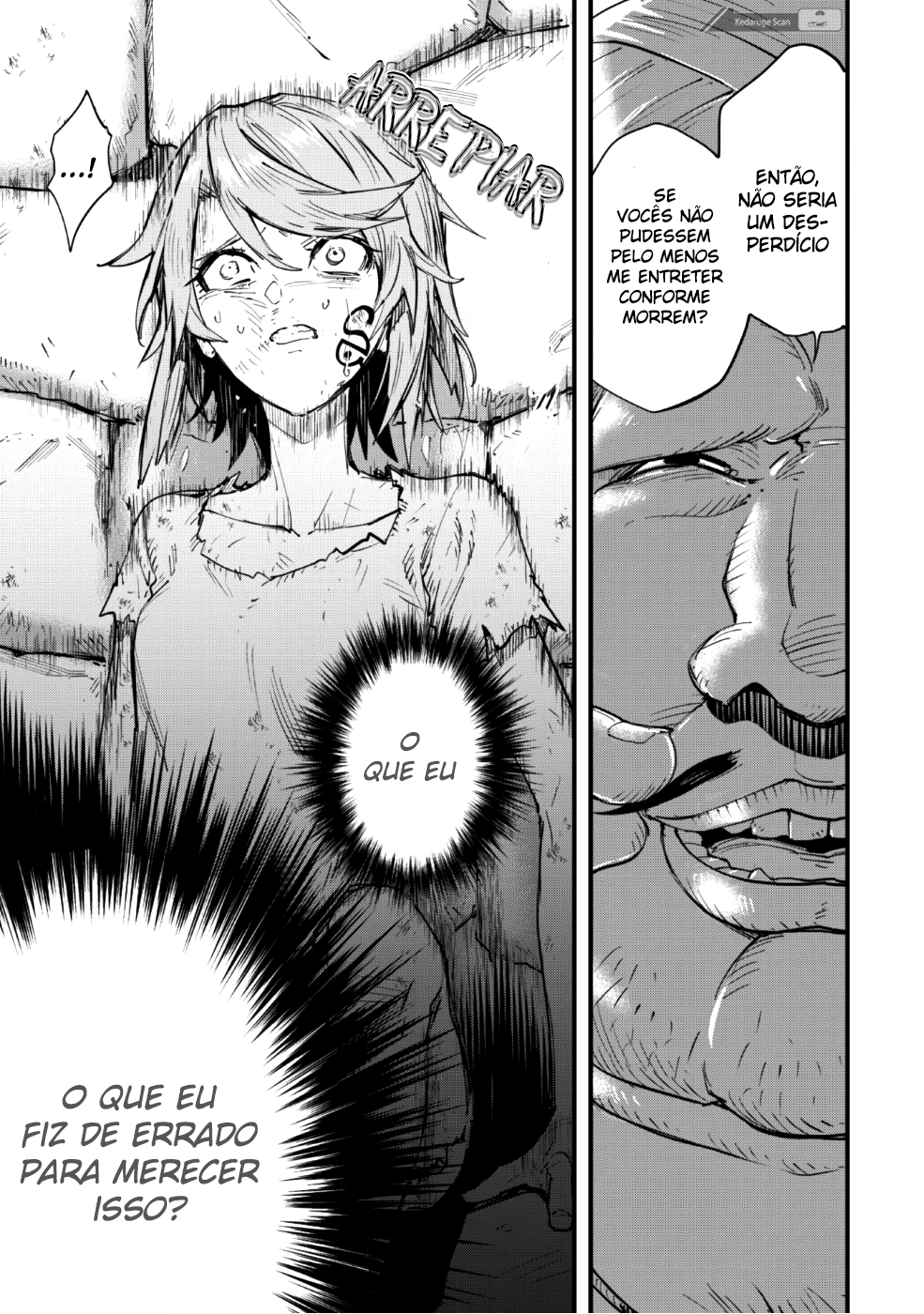 "Omae Gotoki ga Maou ni Kateru to Omouna" to Yuusha Party wo Tsuihou sareta node, Outo de Kimama ni Kurashitai the Comic A maldição abençoada 第9页