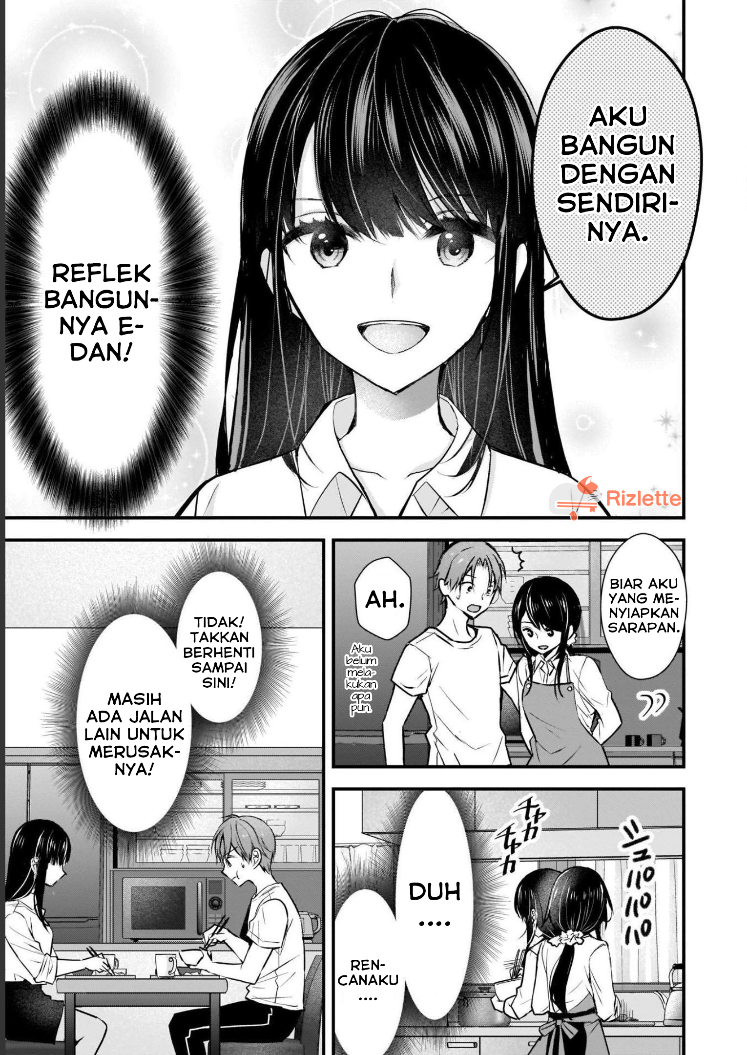 Tsuma ga Kanpeki Sugiru no de, Chotto Midashite Ii desu ka? Bab 1: Kecupan Sebelum Berangkat 第14页