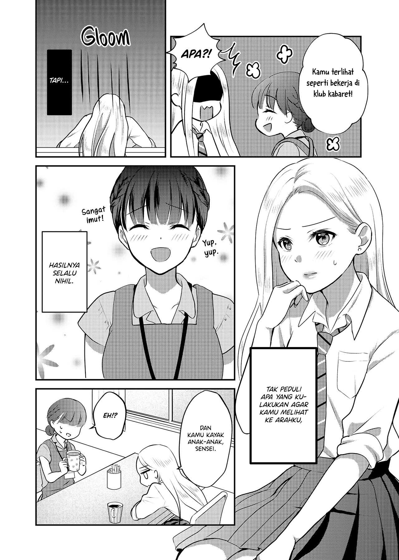 The School Librarian and the High School Girl Oneshot 第4页