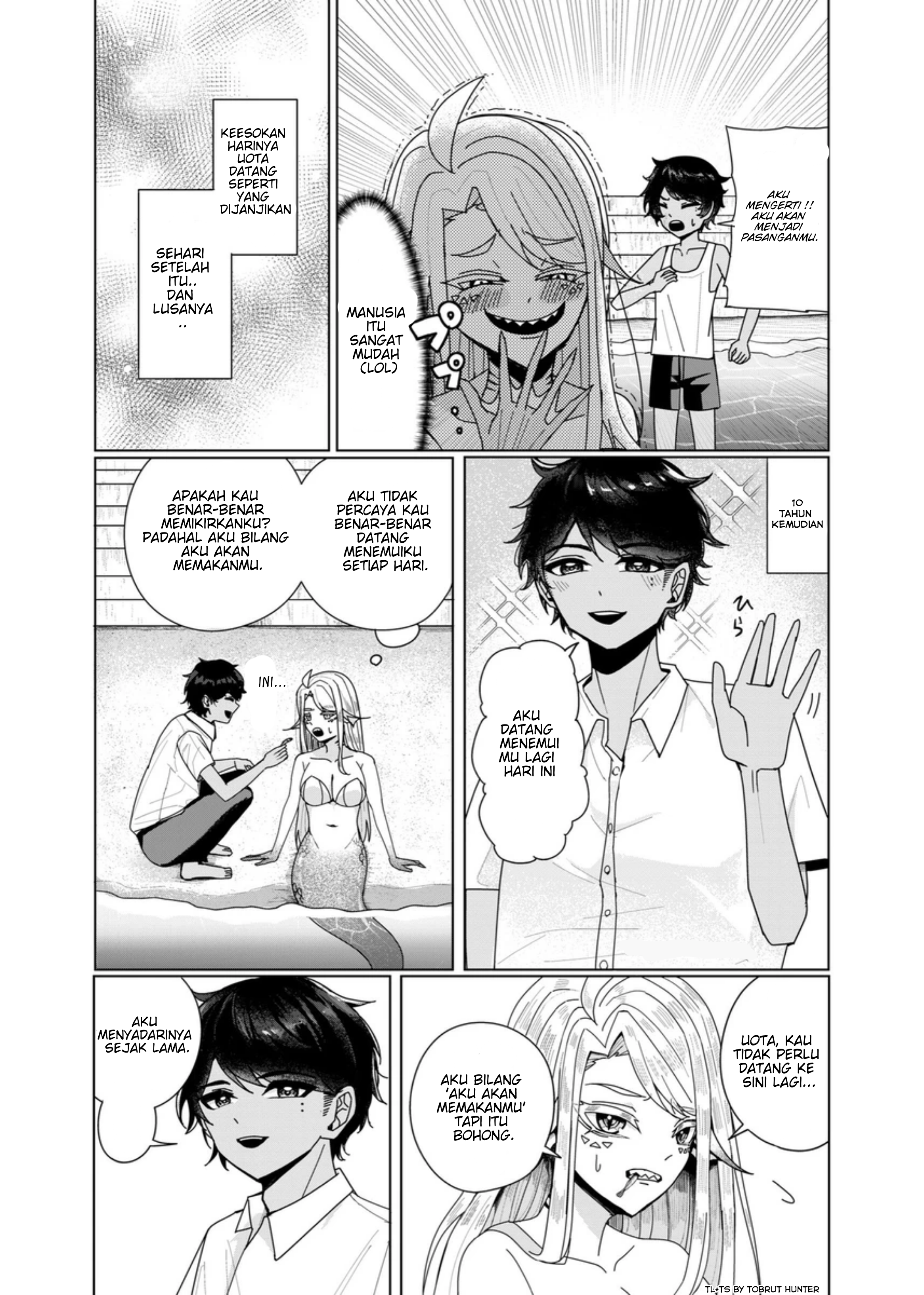 Osoroshii Ningen: Ningyo to Otokonoko no Ohanashi 第8页