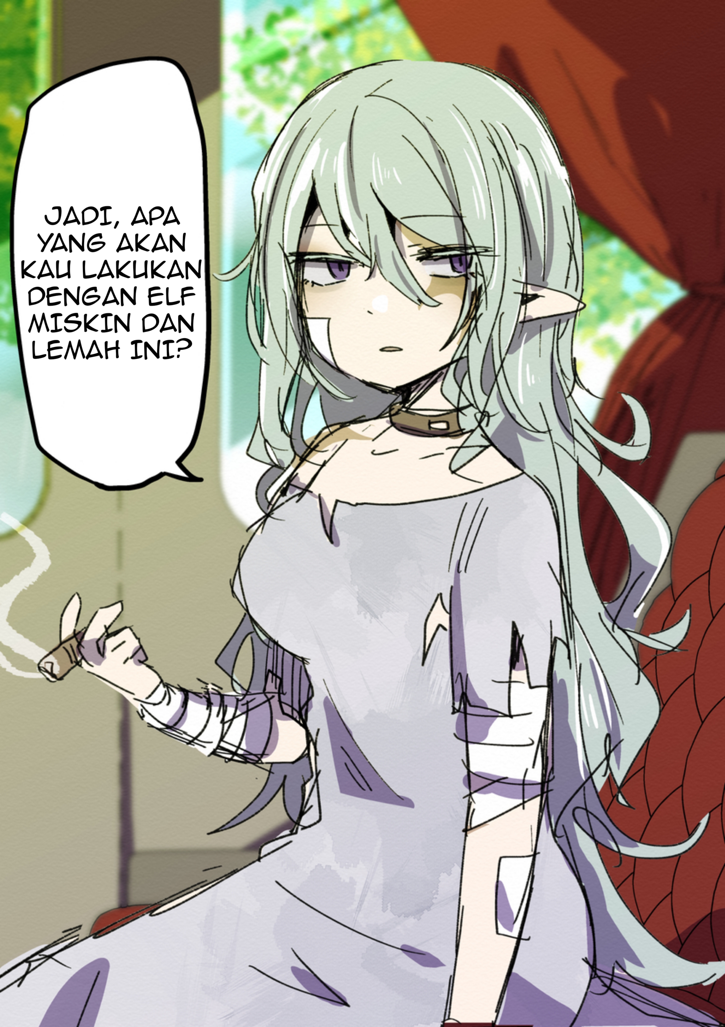 Shijou de Katta Dorei Elf ni Oratsukareru Aku Membeli Budak Elf Kasar Di Pasar 第8页