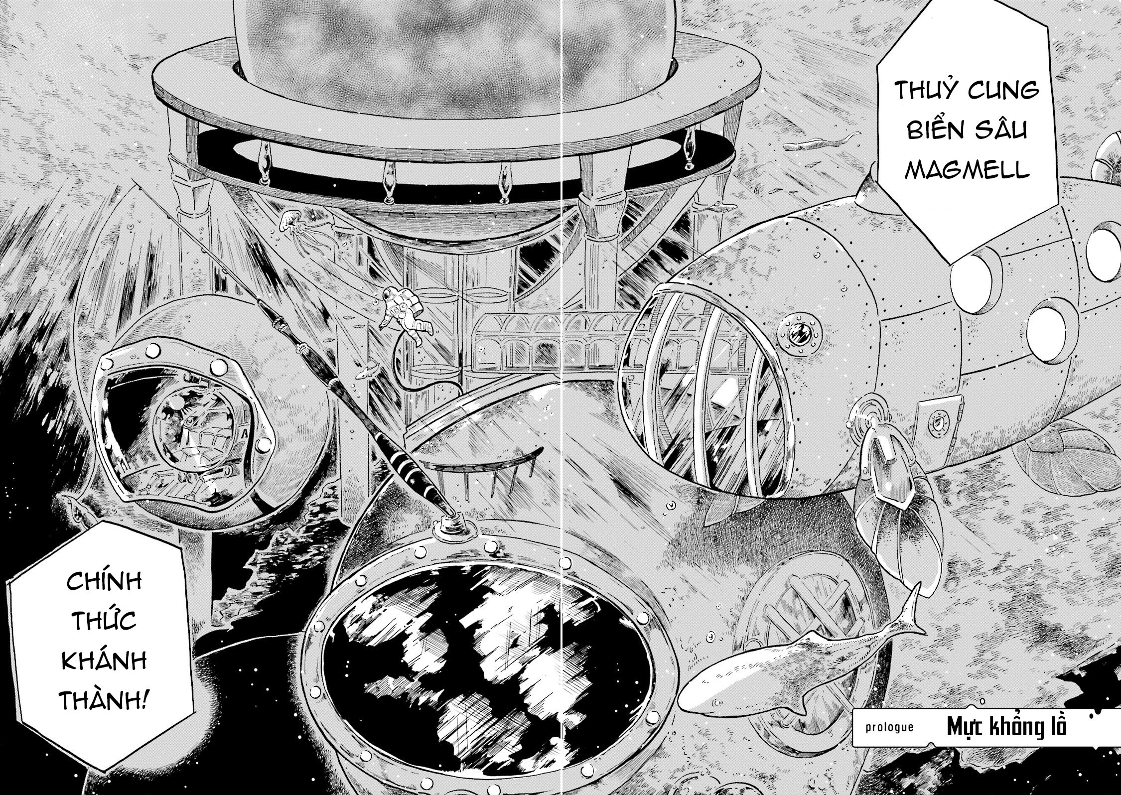 Magmell Shinkai Suizokukan Prologue - Mực khổng lồ 第6页