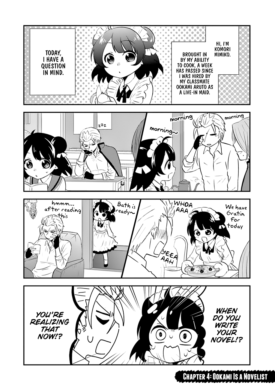 Yajuu Sensei no Maid-san Ookami is a Novelist 第2页