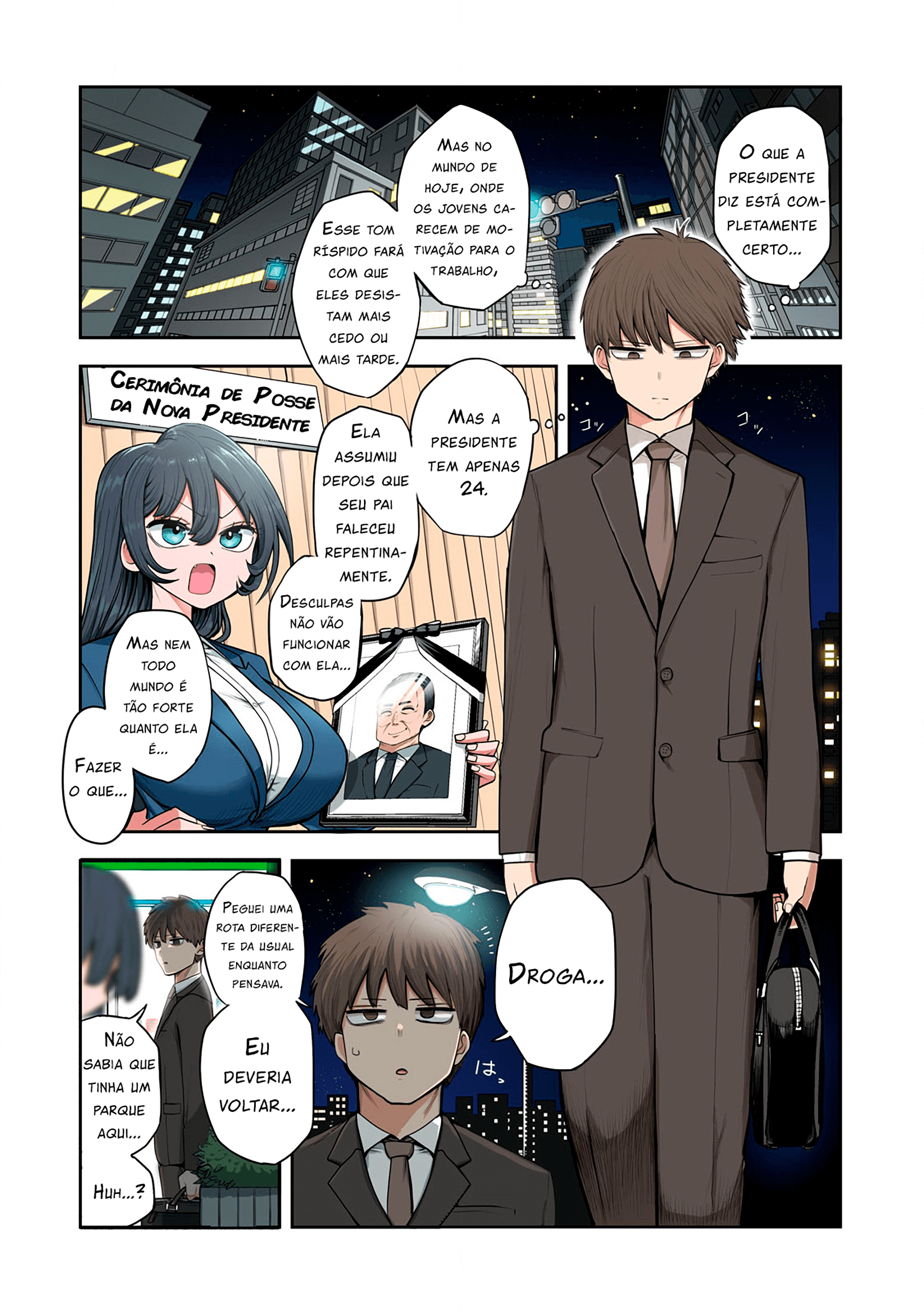 Shachou to Sake to Hoshi A Chefe e o parque 第3页