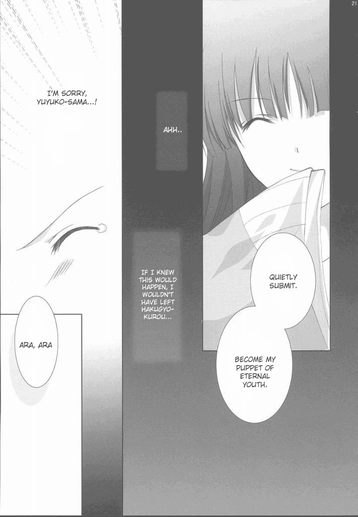 Touhou - Chouchou Gentou (Doujinshi) Oneshot 第19页