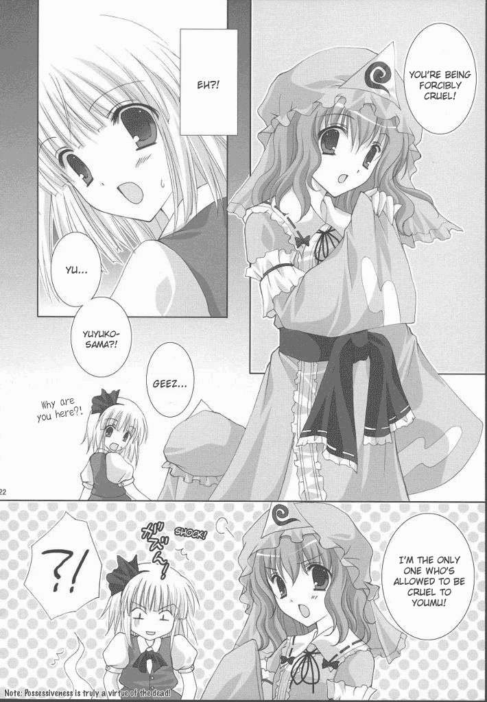Touhou - Chouchou Gentou (Doujinshi) Oneshot 第20页