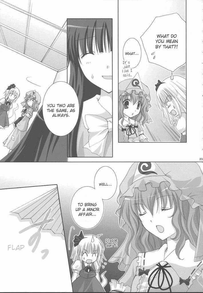Touhou - Chouchou Gentou (Doujinshi) Oneshot 第21页
