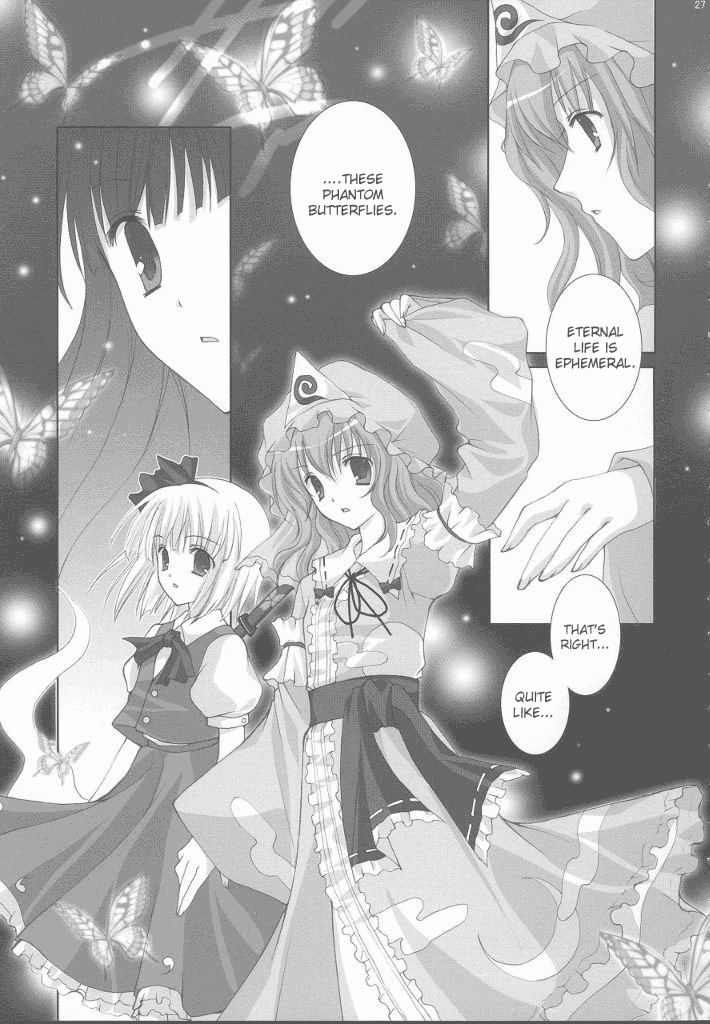 Touhou - Chouchou Gentou (Doujinshi) Oneshot 第25页