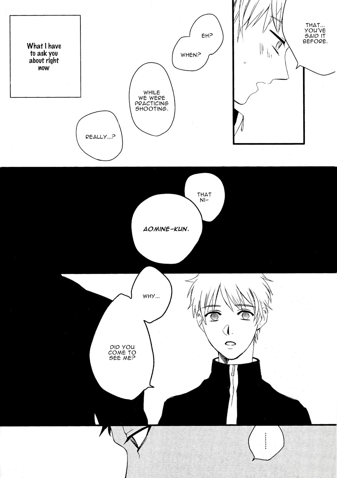 Kuroko no Basket - Koibito yo (Doujinshi) Oneshot 第13页