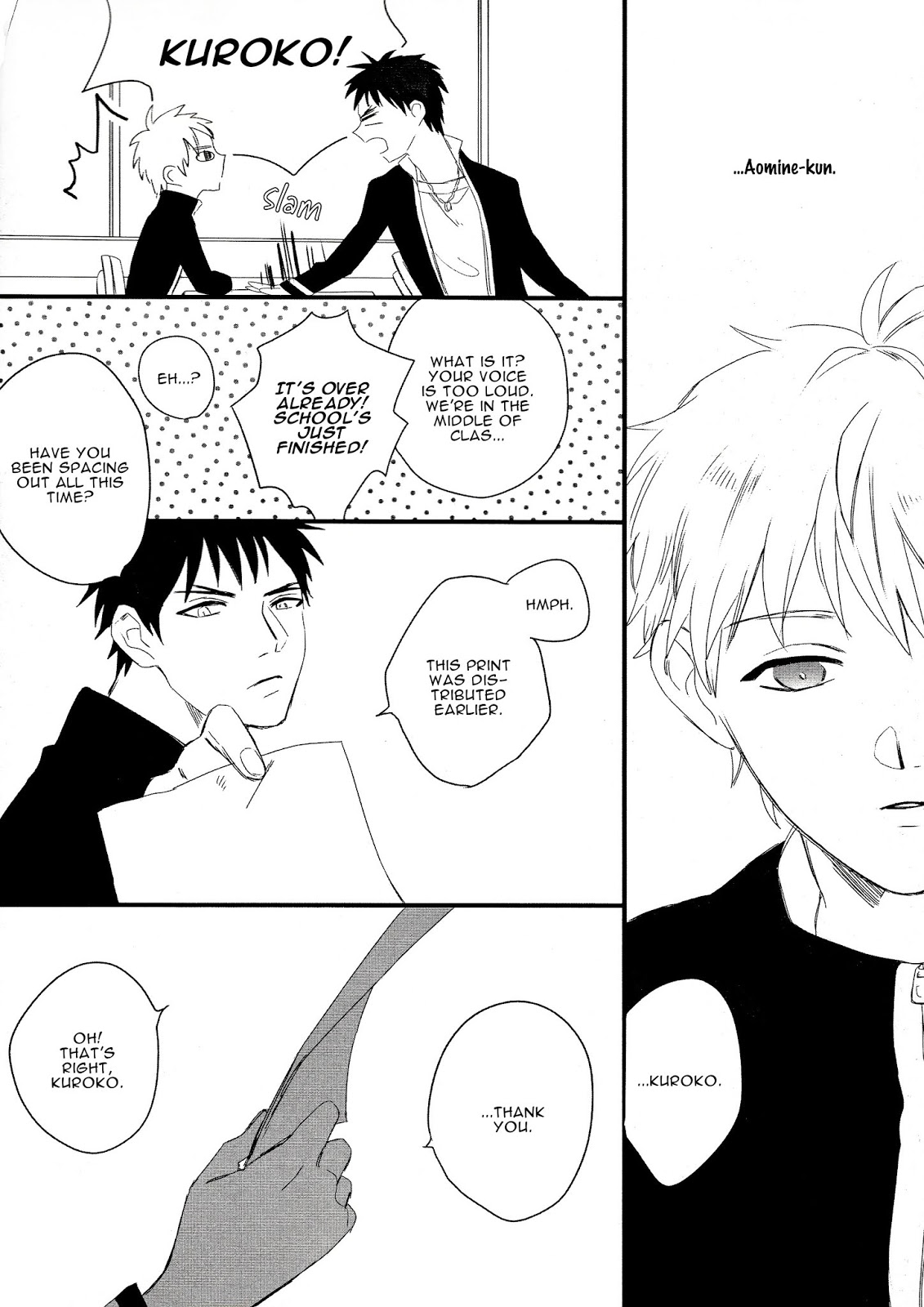 Kuroko no Basket - Koibito yo (Doujinshi) 第5页