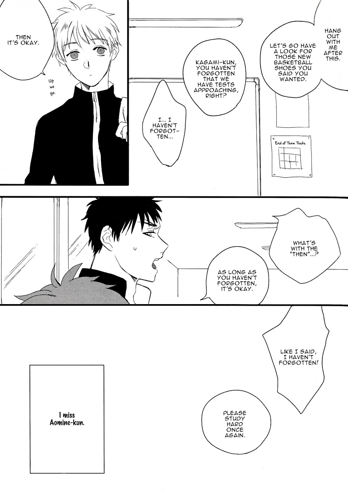 Kuroko no Basket - Koibito yo (Doujinshi) 第6页